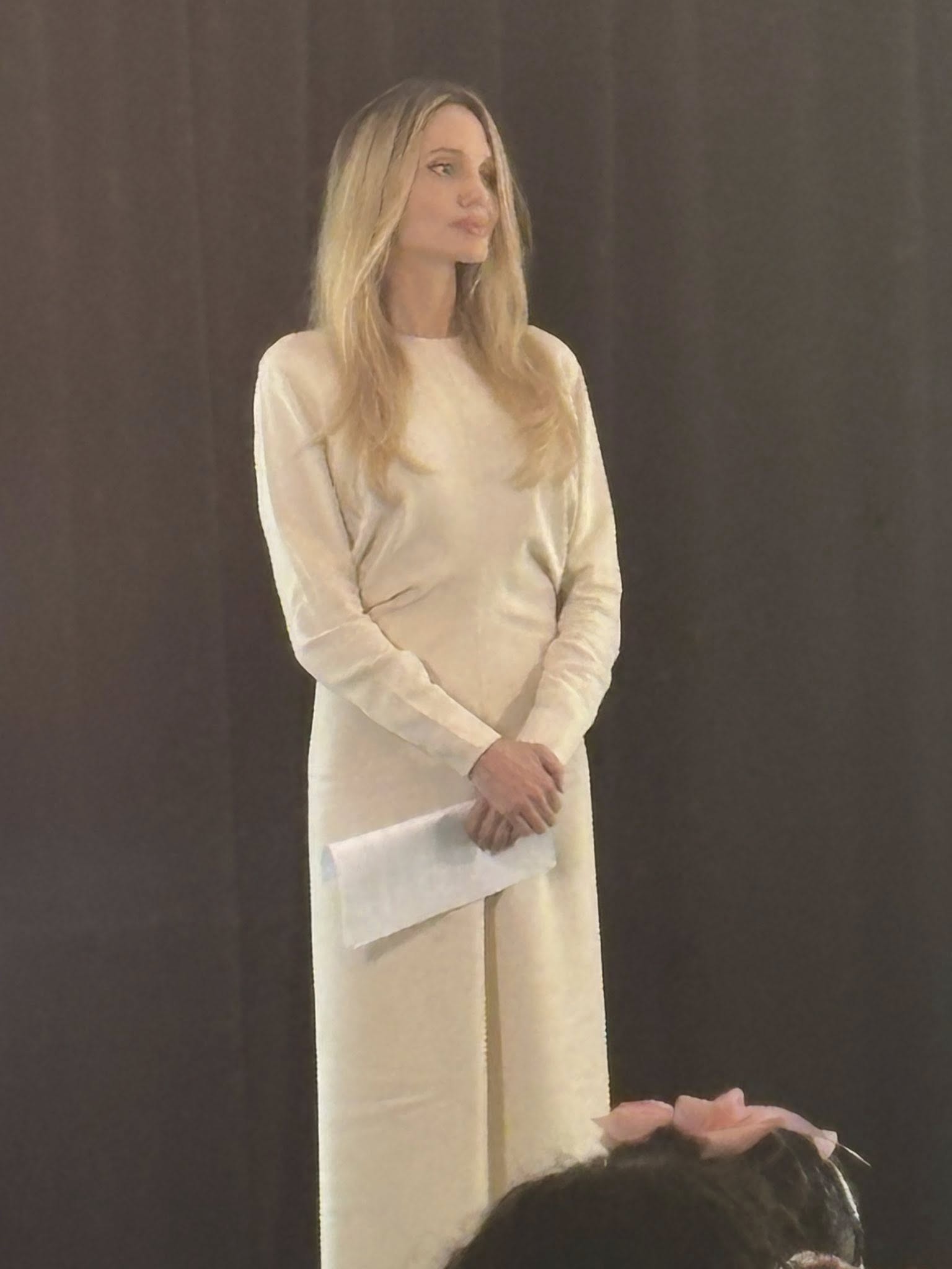 Angelina Jolie joins Zahara at Spelman College AKA's Mother-Daughter  Luncheon in Atlanta, and their soft spring palette feels perfect for the  season