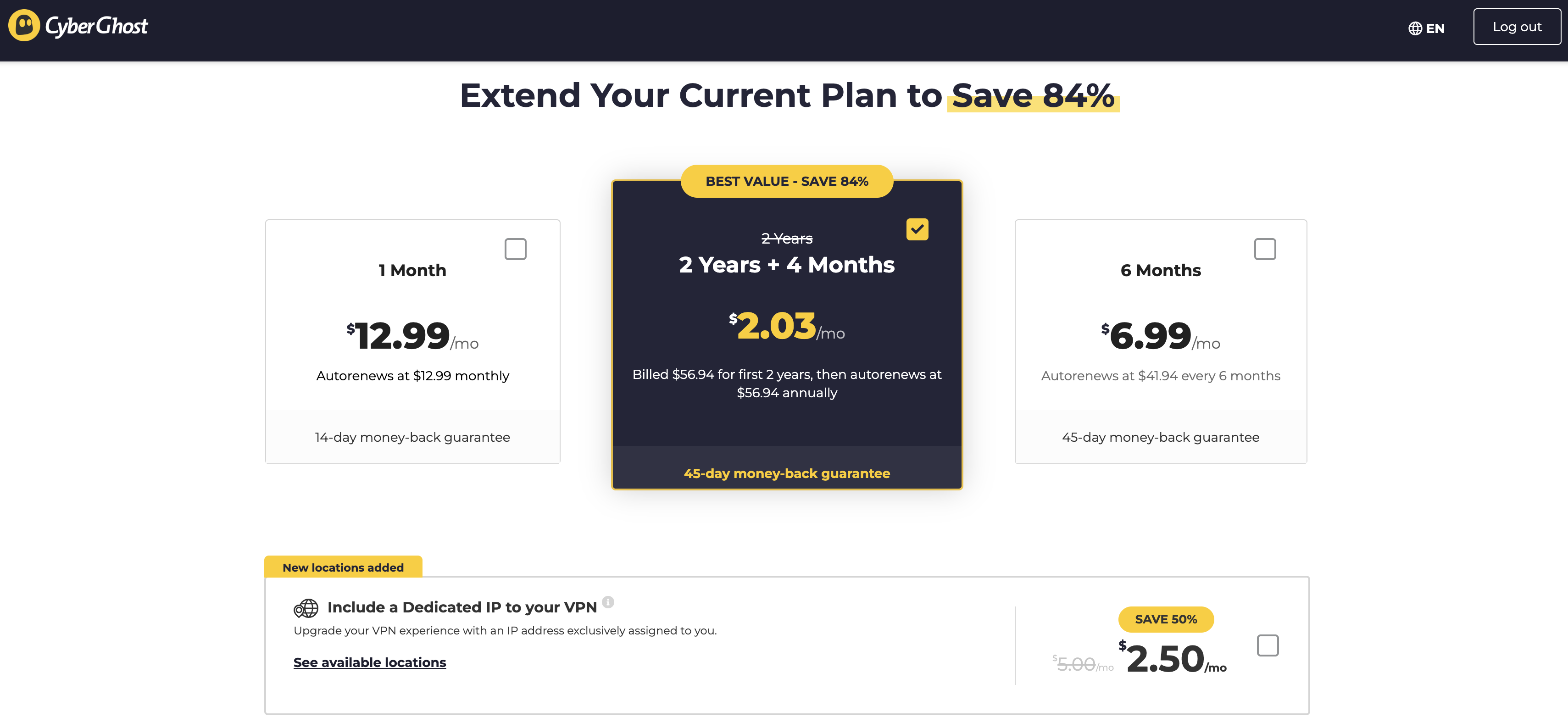 These prices are subject to change.