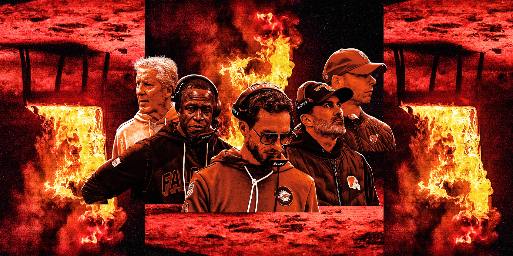 NFL coaching hot seat: Who's feeling most heat, which established guys are under pressure