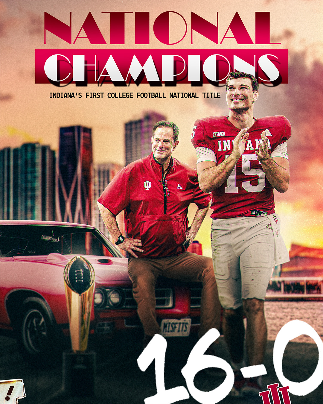 Hoosiers win CFP title, complete storybook season