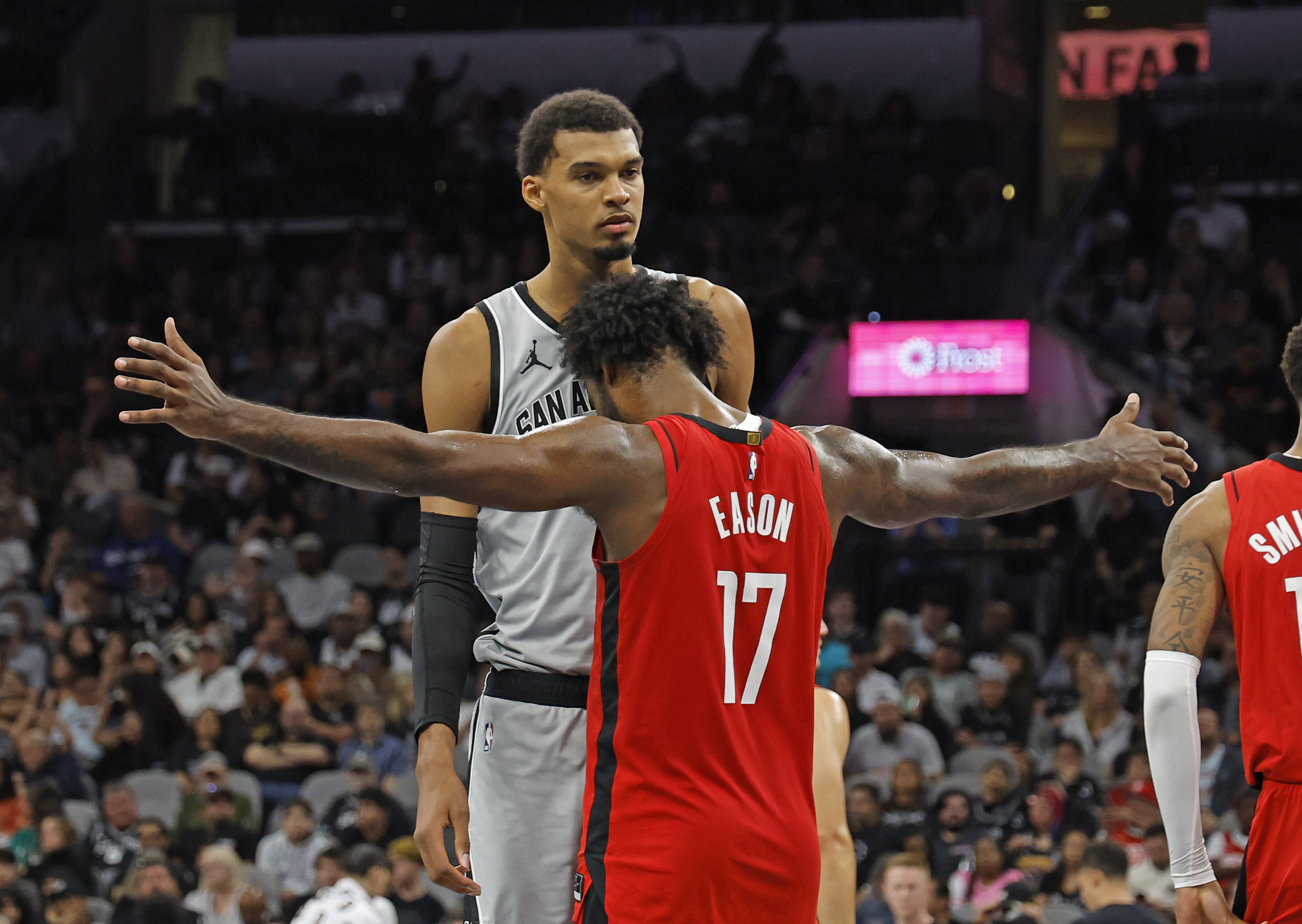 Spurs vs. Rockets in an all-Texas clash. Who ya got? (Ronald Cortes/Getty Images)