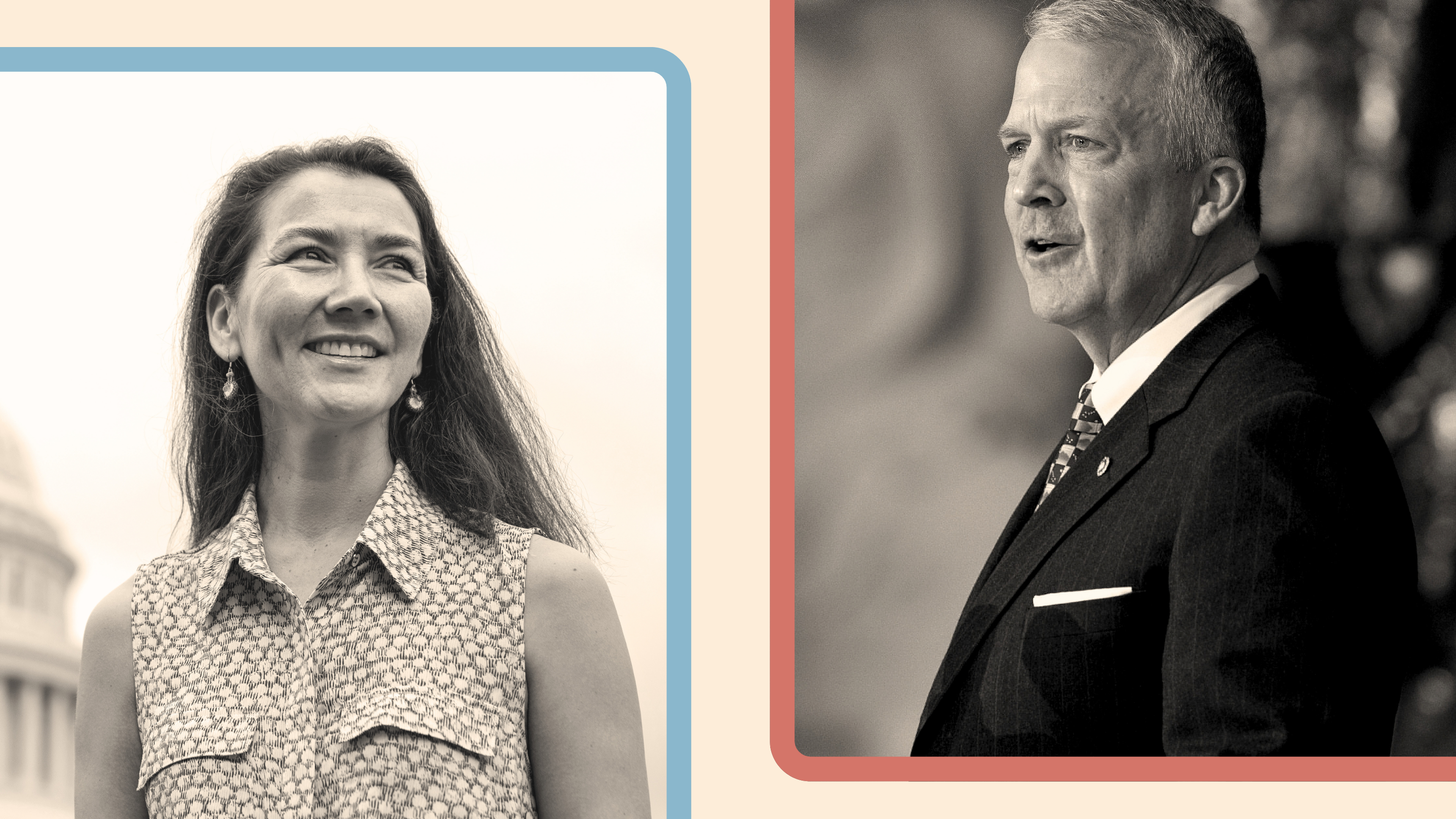 Democrat Mary Peltola and Republican Dan Sullivan