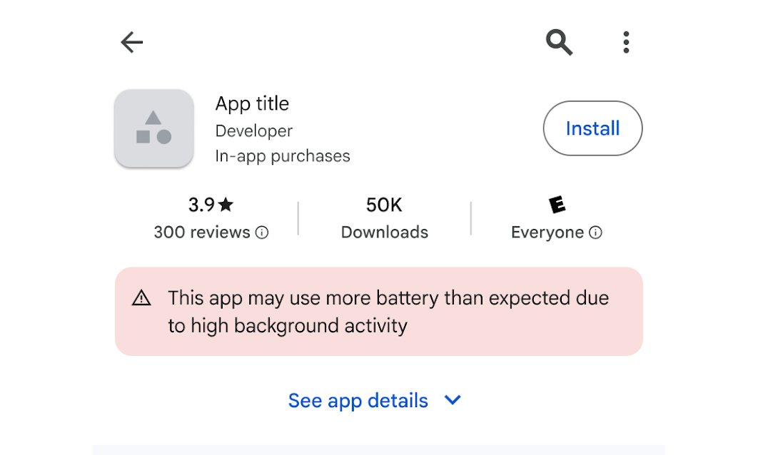 Google begins calling out battery-killing Android apps