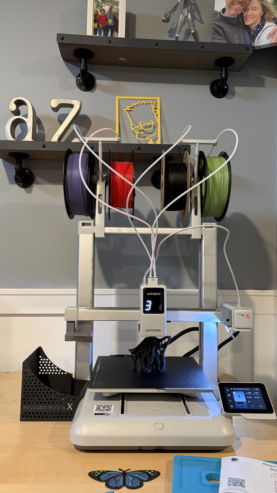 Anycubic Kobra X review: 4-color 3D printing for an impossibly