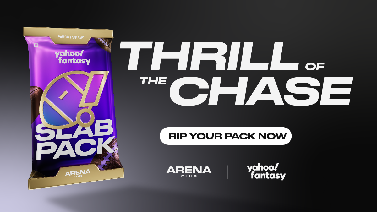 Rip your Yahoo Fantasy x Arena Club slab packs today!