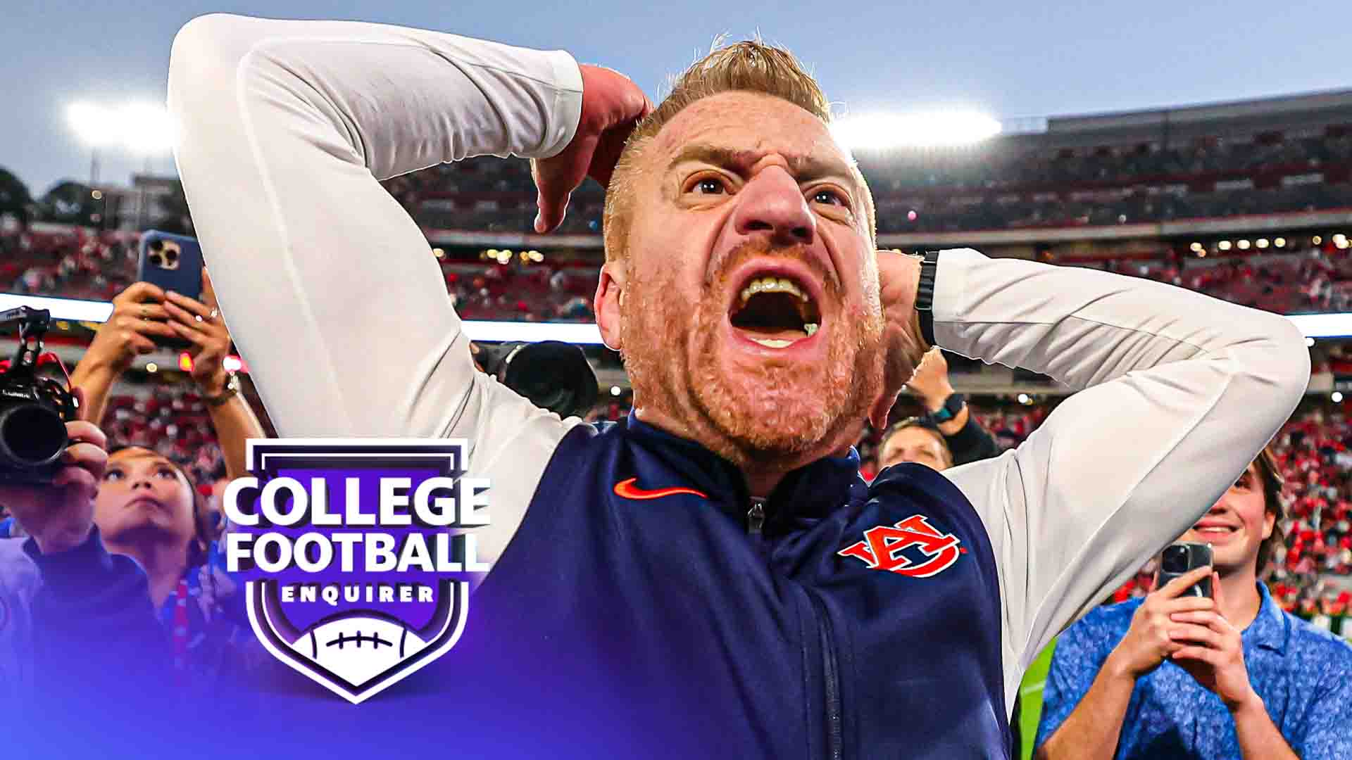 Auburn walks it off to stun Georgia in shocking upset