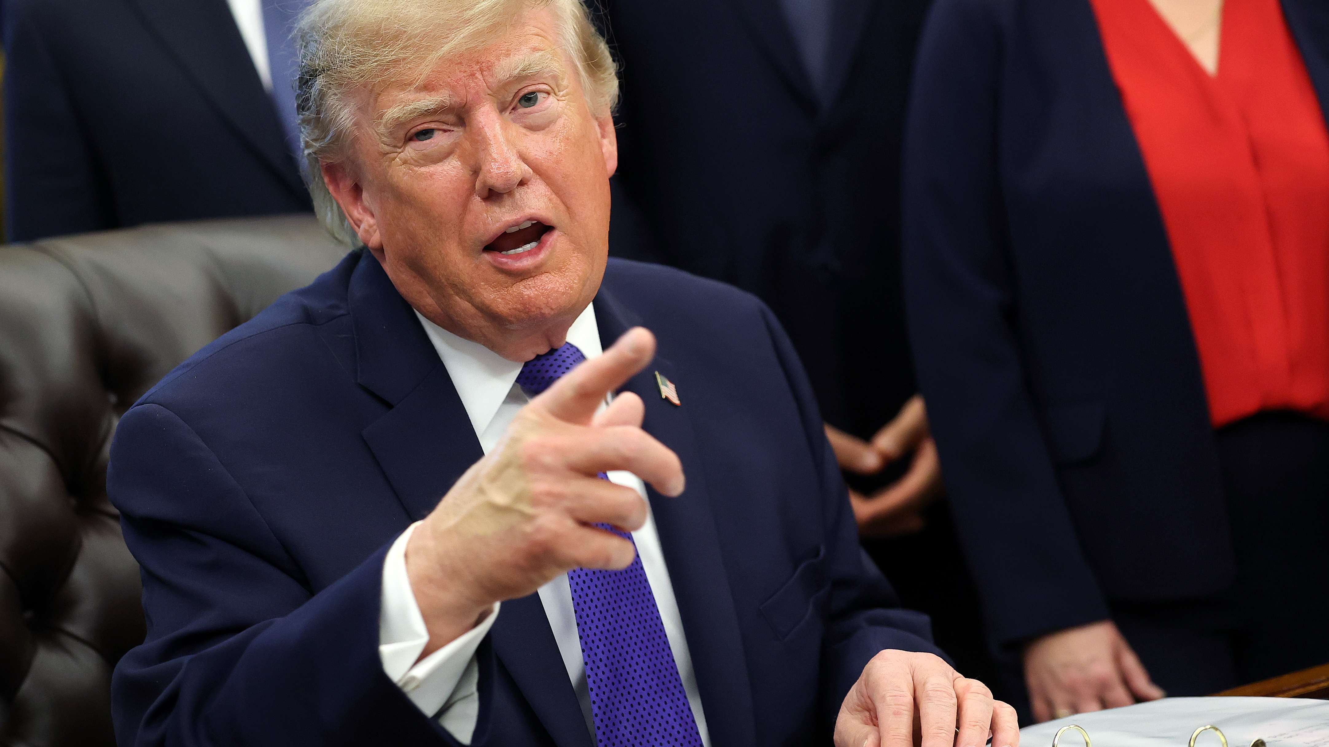 Trump denies reports he offered Iran sanctions relief to end the war