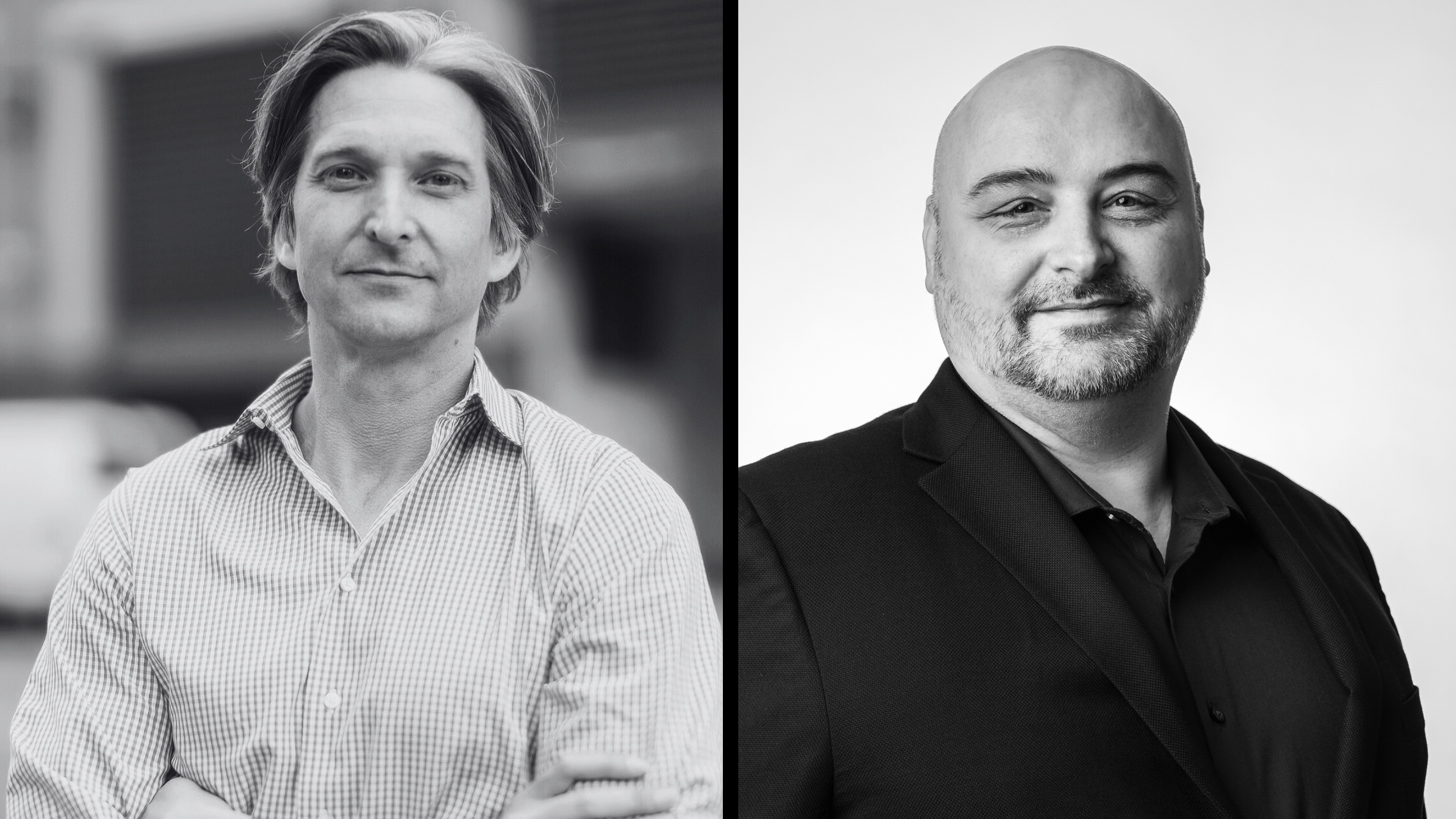 Alan Patmore (l) and Mark Nash