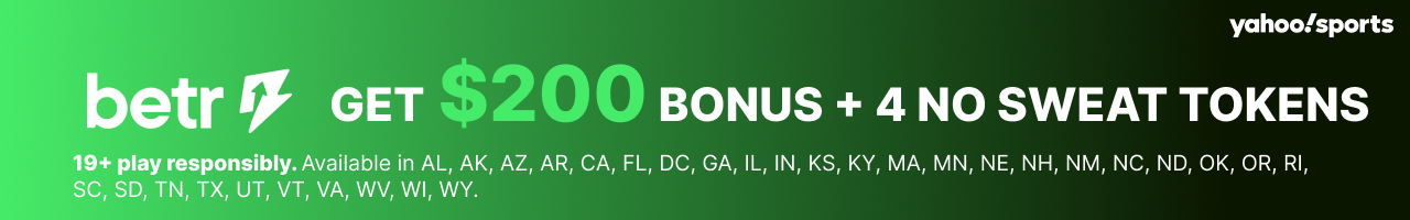 Betr Promo Code YAHOOBONUS: Up to $210 in Betr Bucks for NFL Sunday
