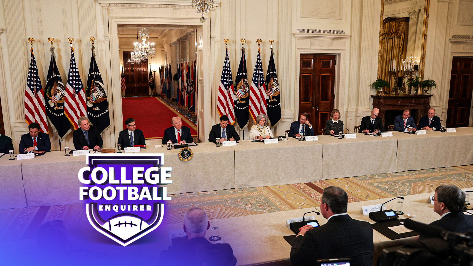 Recapping college sport's meeting at the White House + Ohio State's president resigns