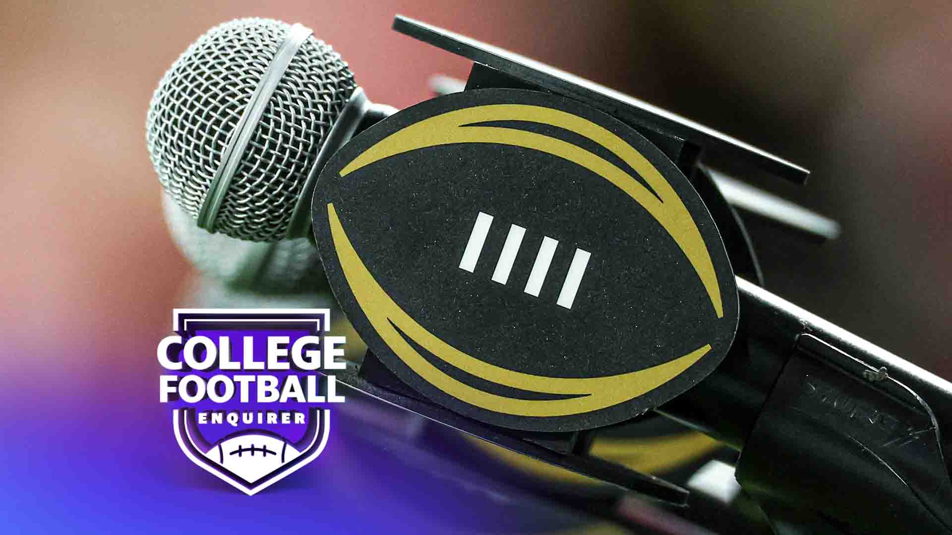 Which teams should make the College Football Playoff if it started today?