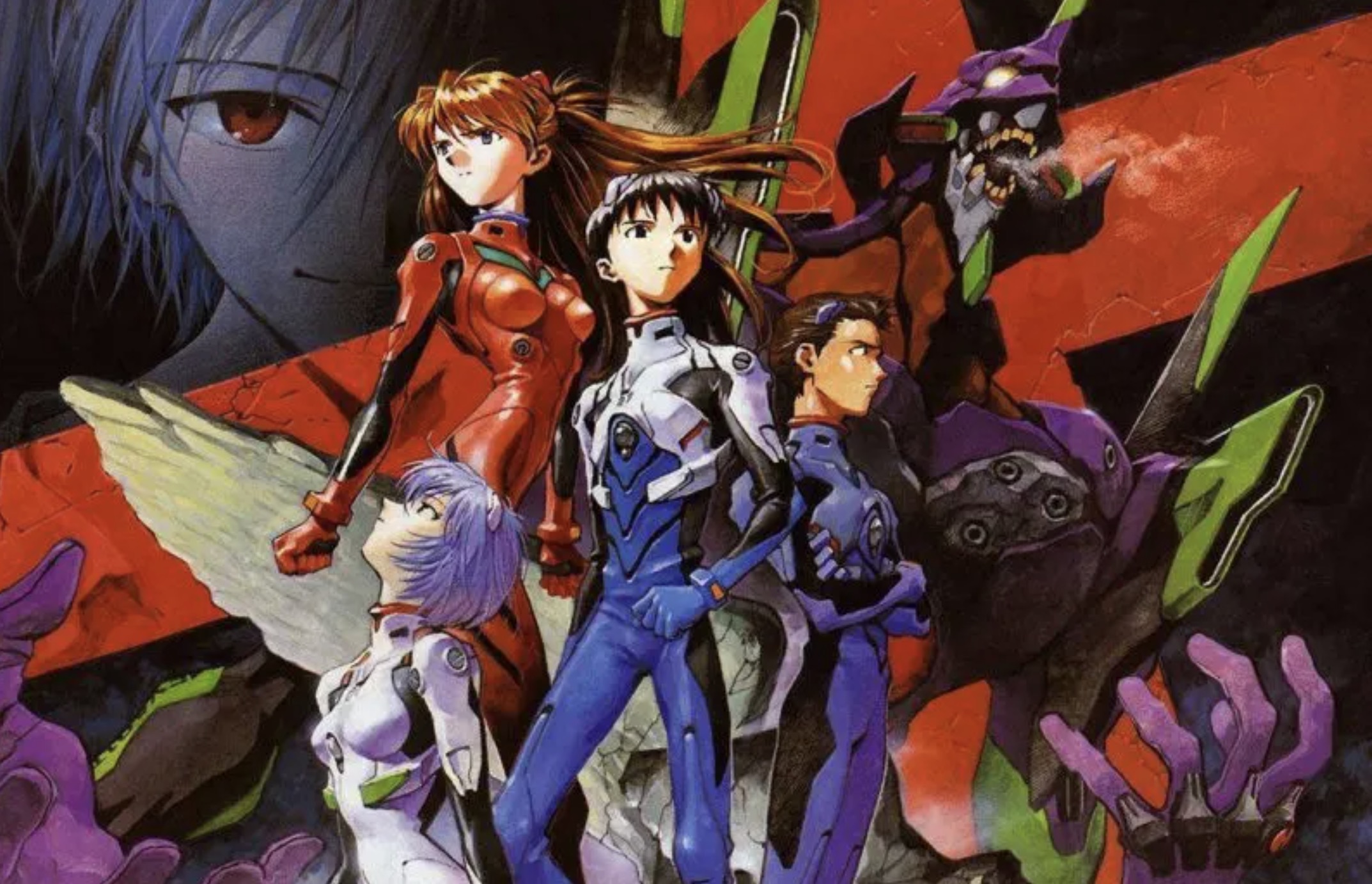 沒想到每年版稅可以賺這麼多（圖源：新世紀福音戰士）