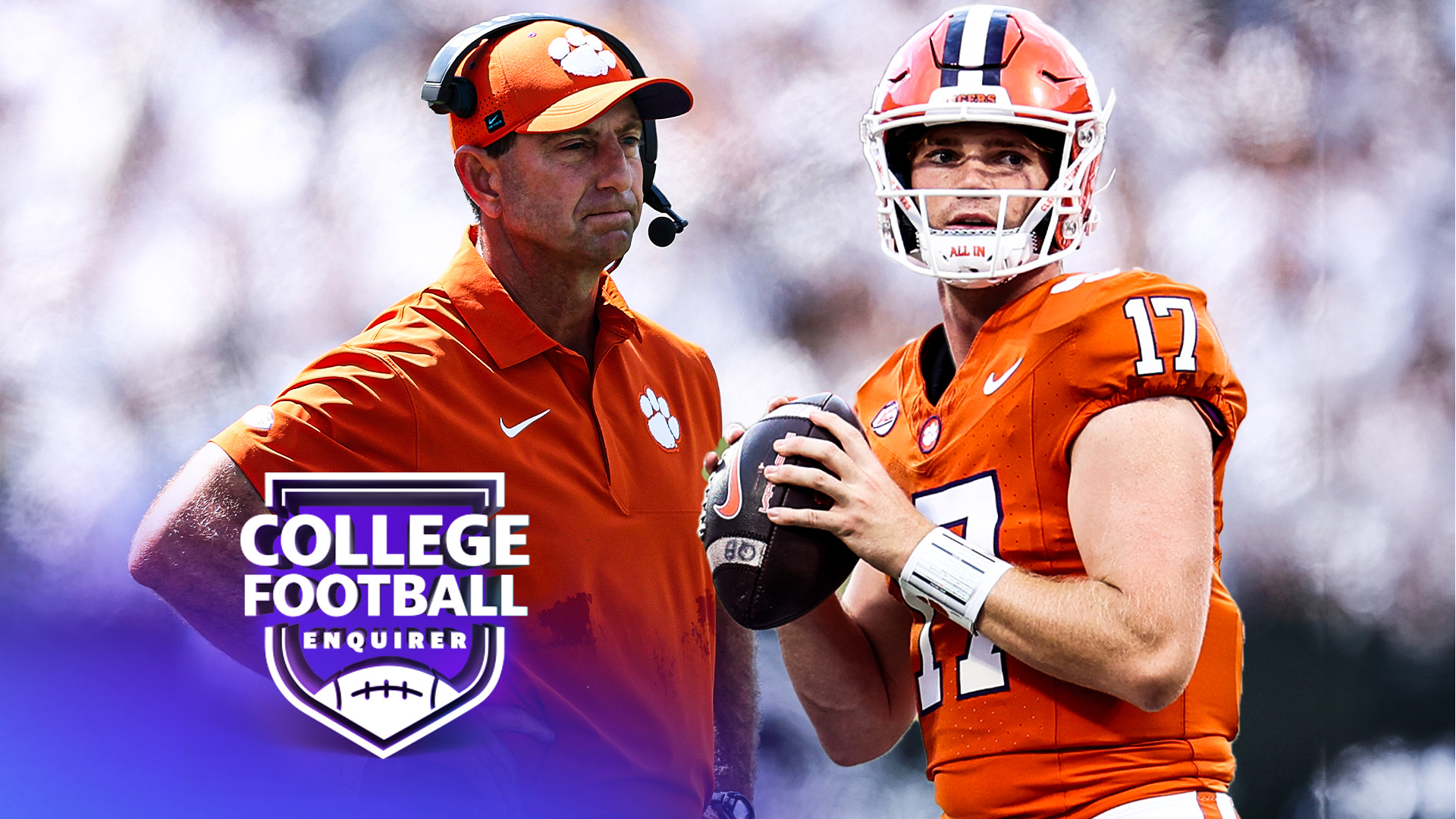 Is Dabo Swinney going to play the underdog card for Clemson this season?
