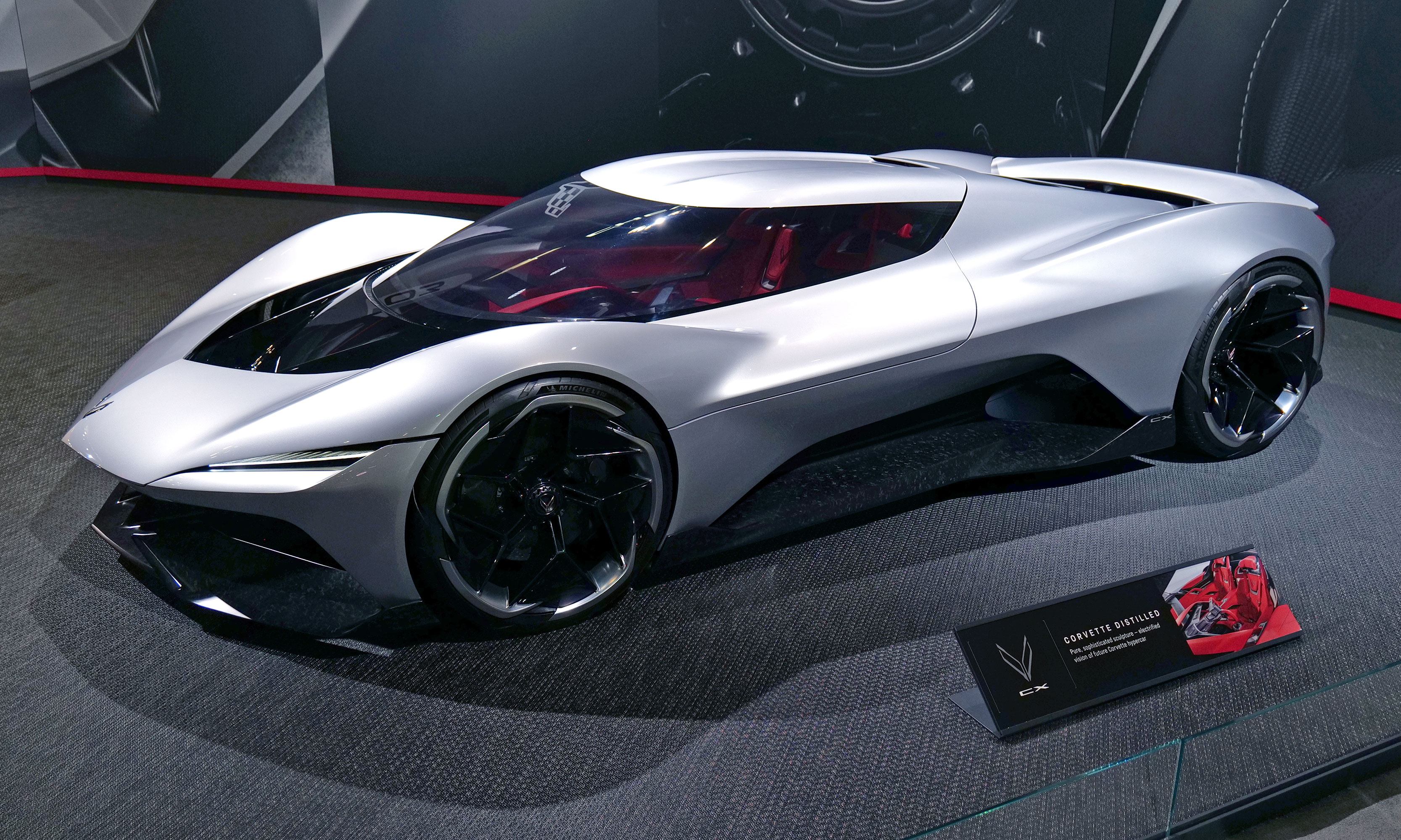 The CX Concept is meant to be a peek at what future Corvettes could be.