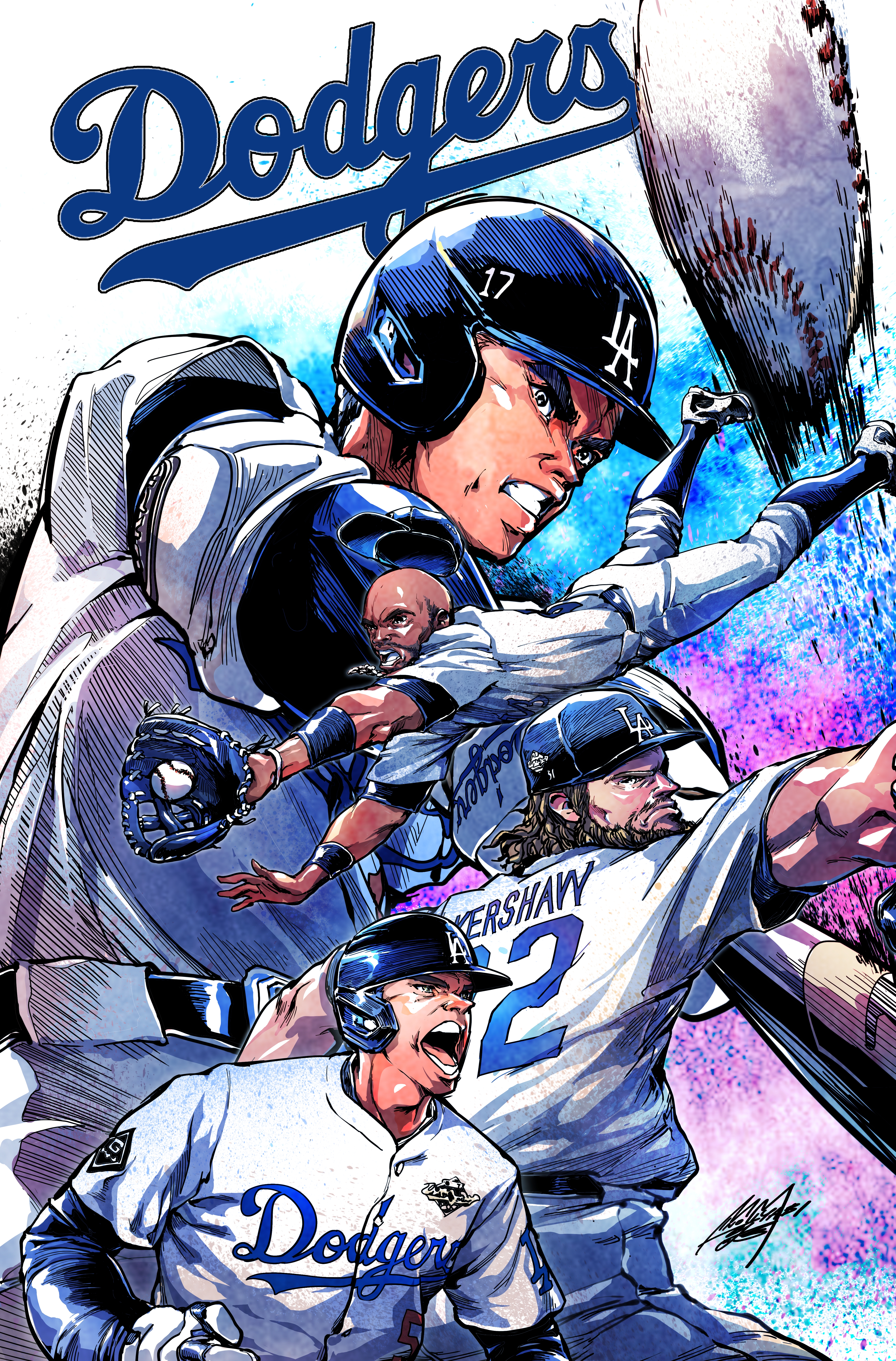Dodgers, Yankees, Cubs assemble! Baseball icons featured in new line of comic books