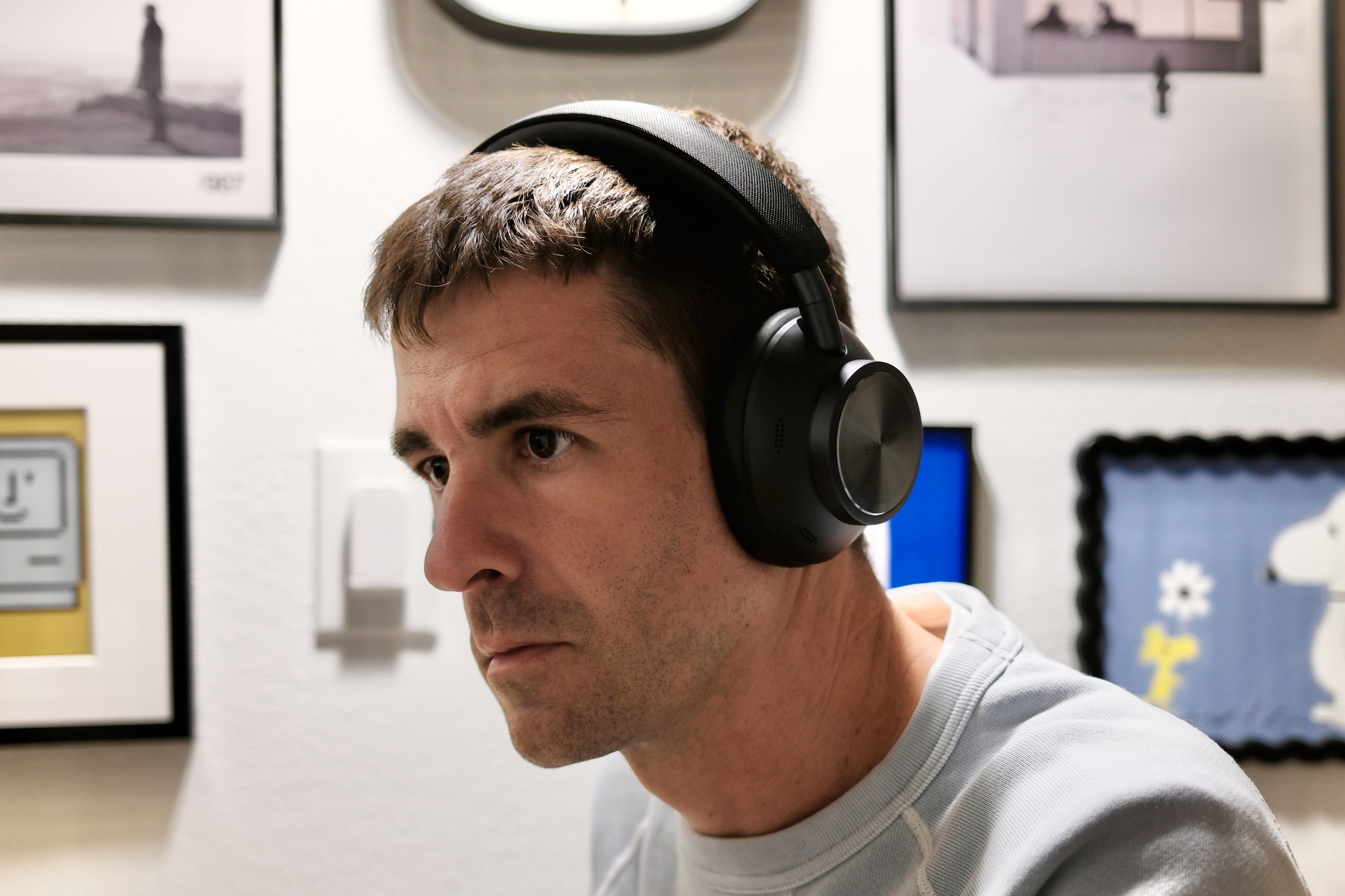 a person wearing the EarFun Wave Pro X