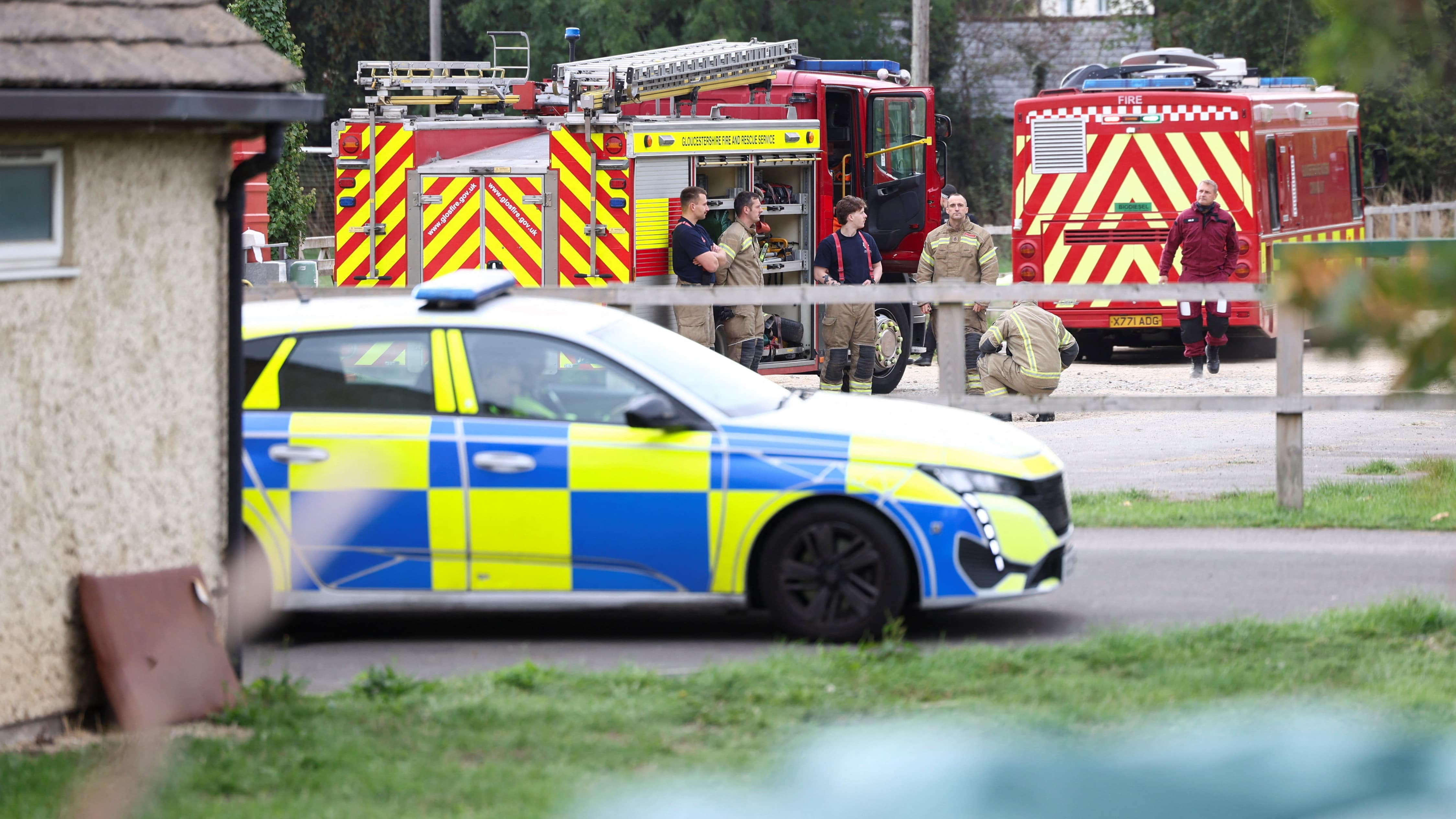 U.K. police make several arrests under Explosives Act in 'major incident' near U.S. air base