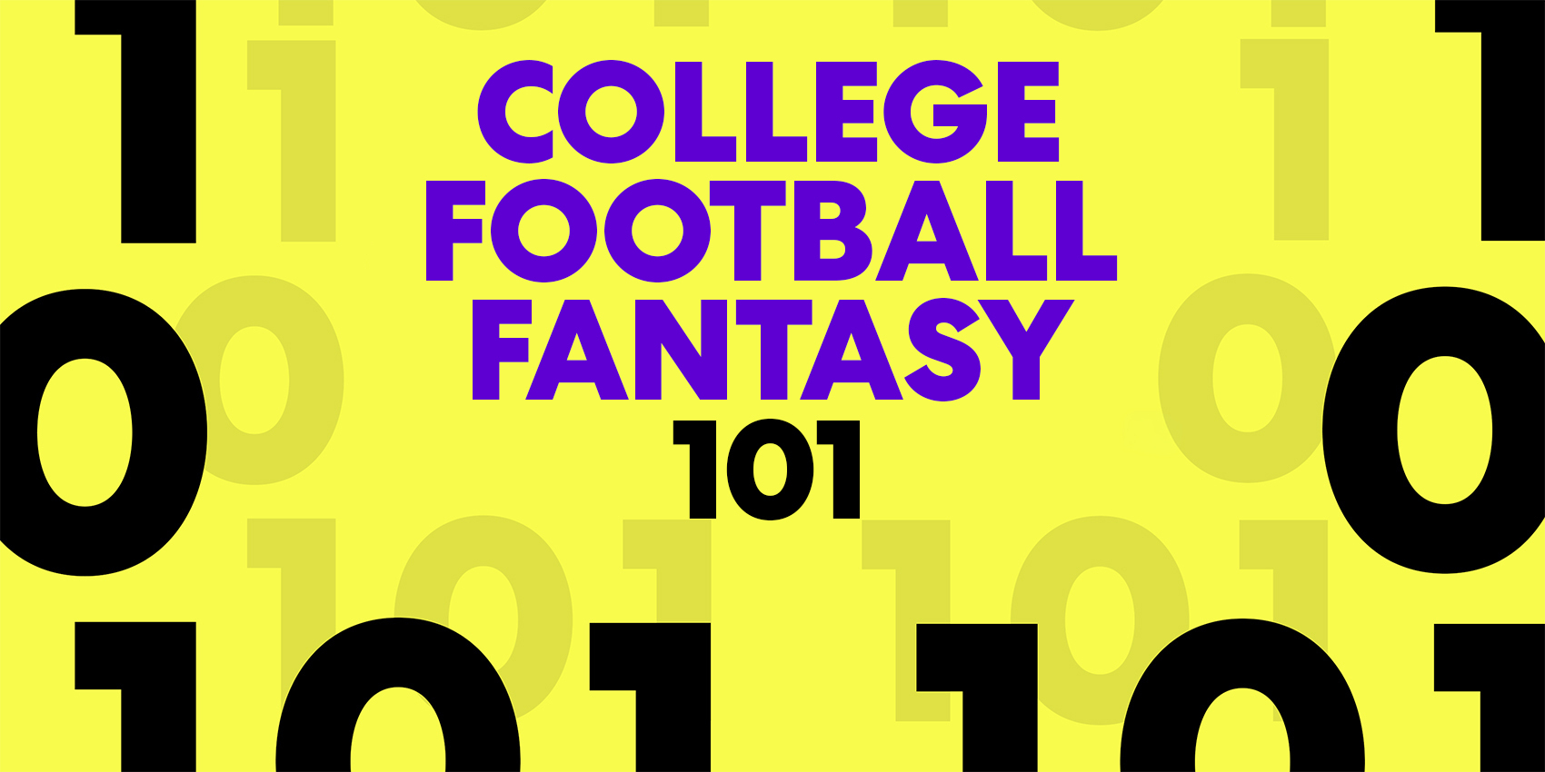 Here's everything you need to know to play Yahoo's new college fantasy football game!