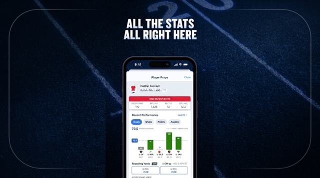 Fanduel Ontario User Interface