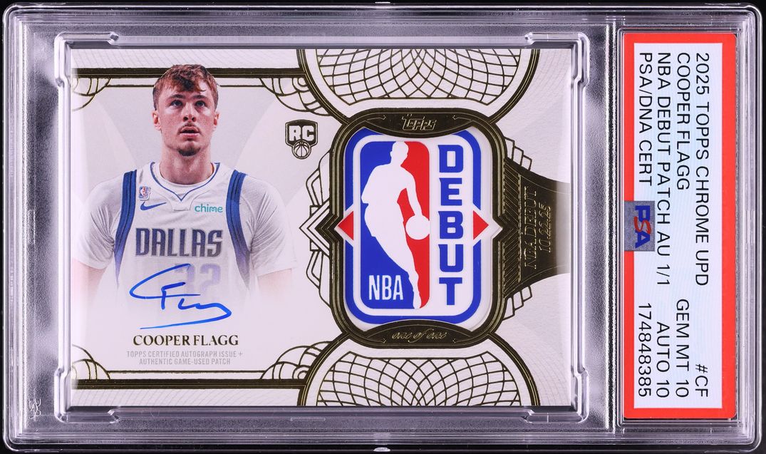 The ultimate grail: What's driving seven-figure sales for Rookie Debut Patch Autograph cards?
