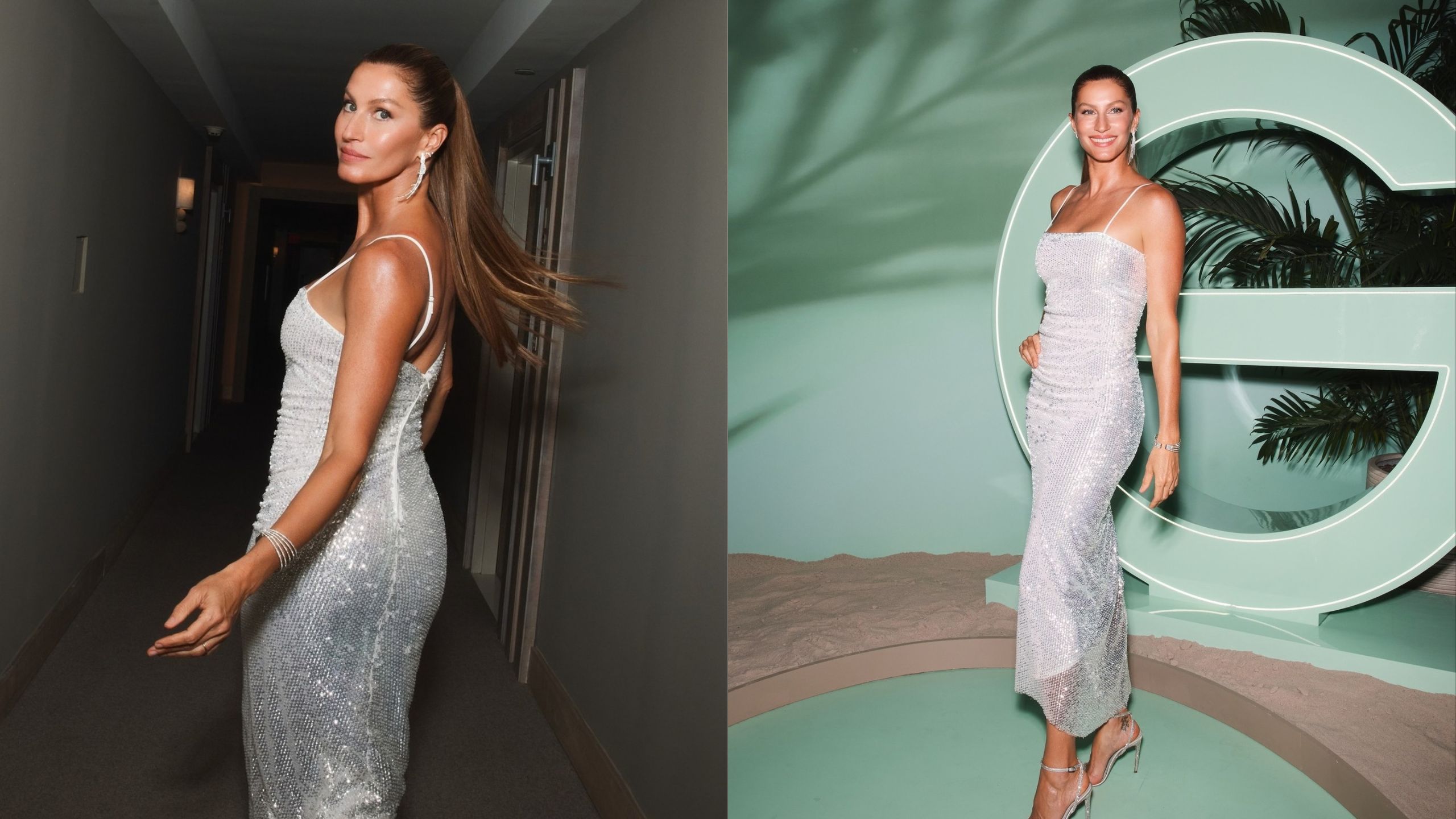 gisele bundchen silver dress Gisele Bundchen is a Silver Goddess at NYC Book Launch - Just Jared - Celebrity News and Gossip