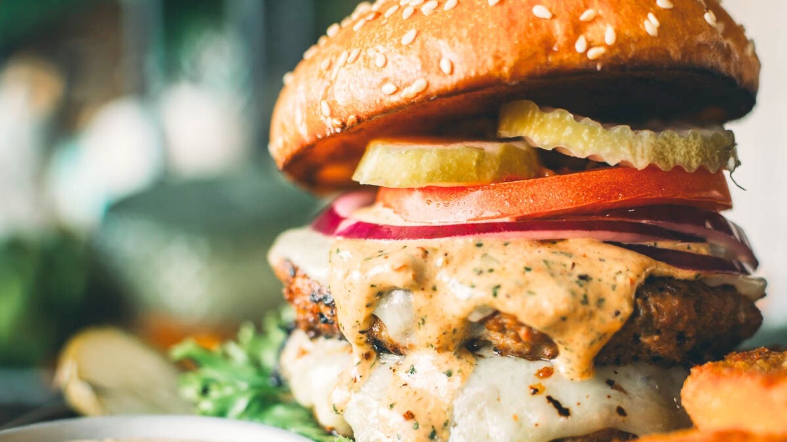 Pan seared turkey burgers