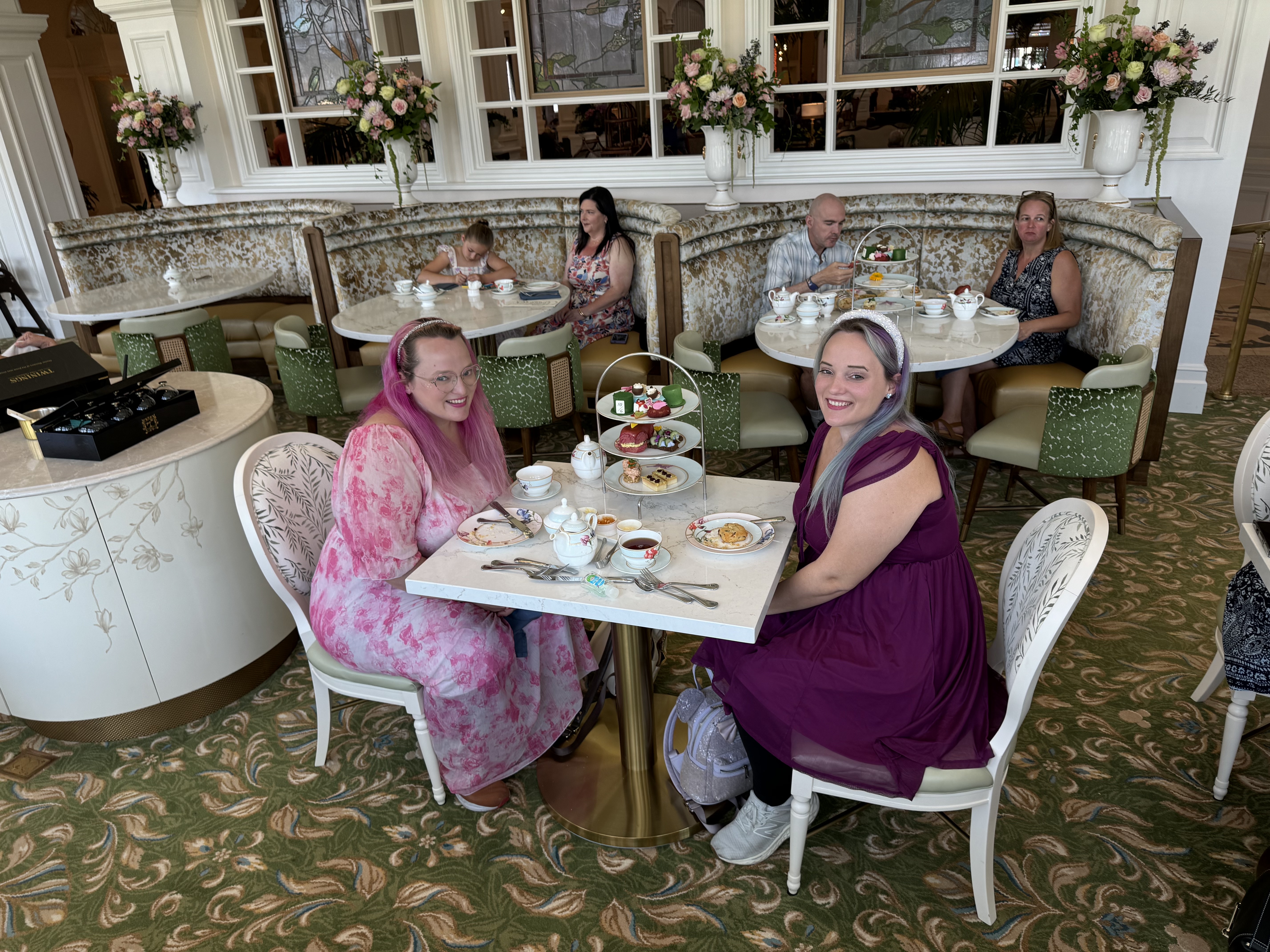 TEAS FOR TWO ディズニー We went to the new afternoon tea at Disney World. It was magical