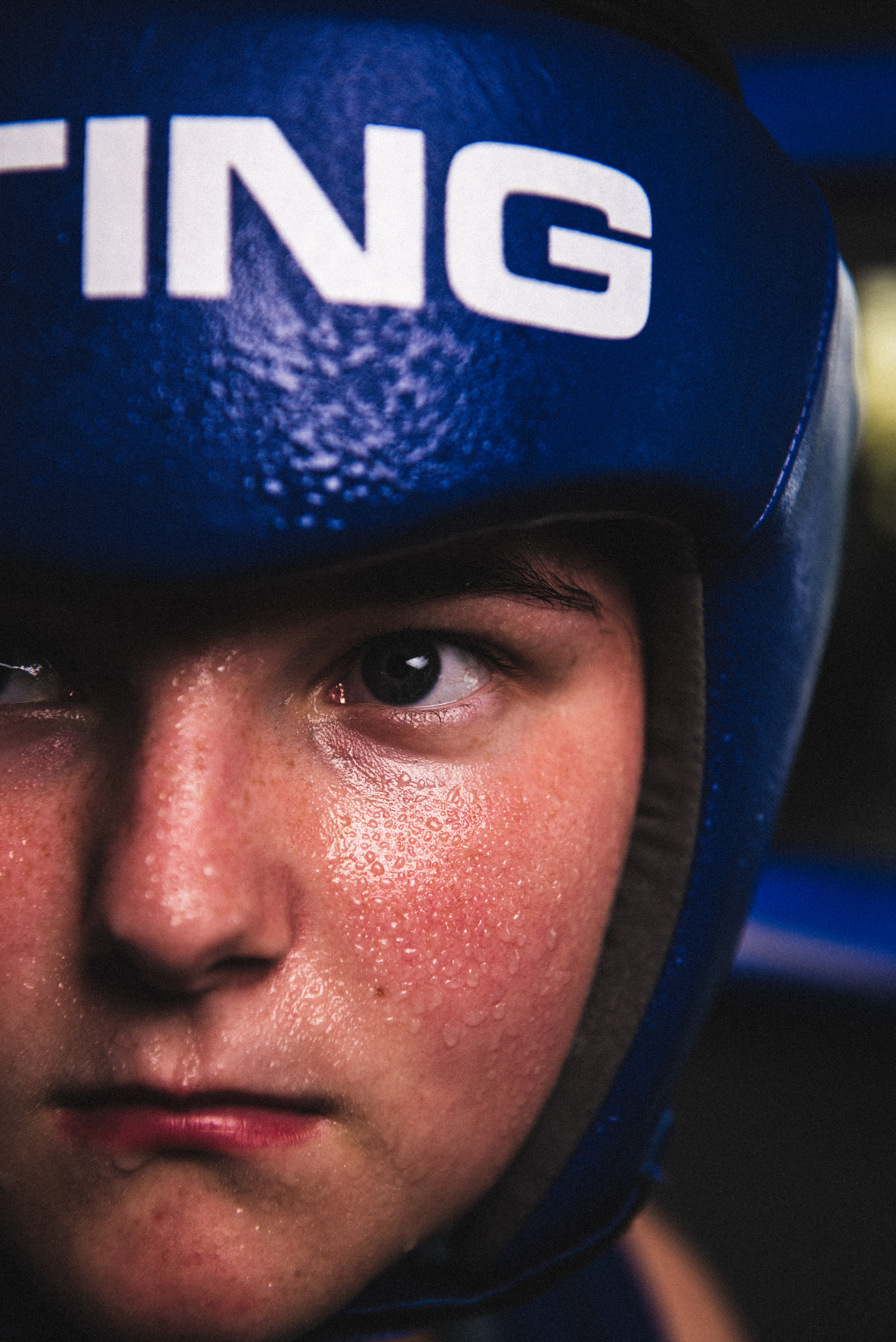 Sain, age 14; Ardoyne Holycross Boxing Club; Belfast, Northern Ireland. (Jackson Morrow, Uncrowned)