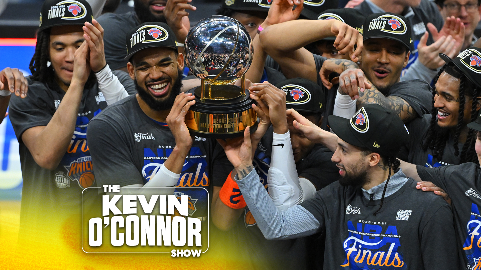 Knicks take the East, Cavs face a crossroads & NBA Draft questions with Sam Vecenie + Alex Karaban talks UConn