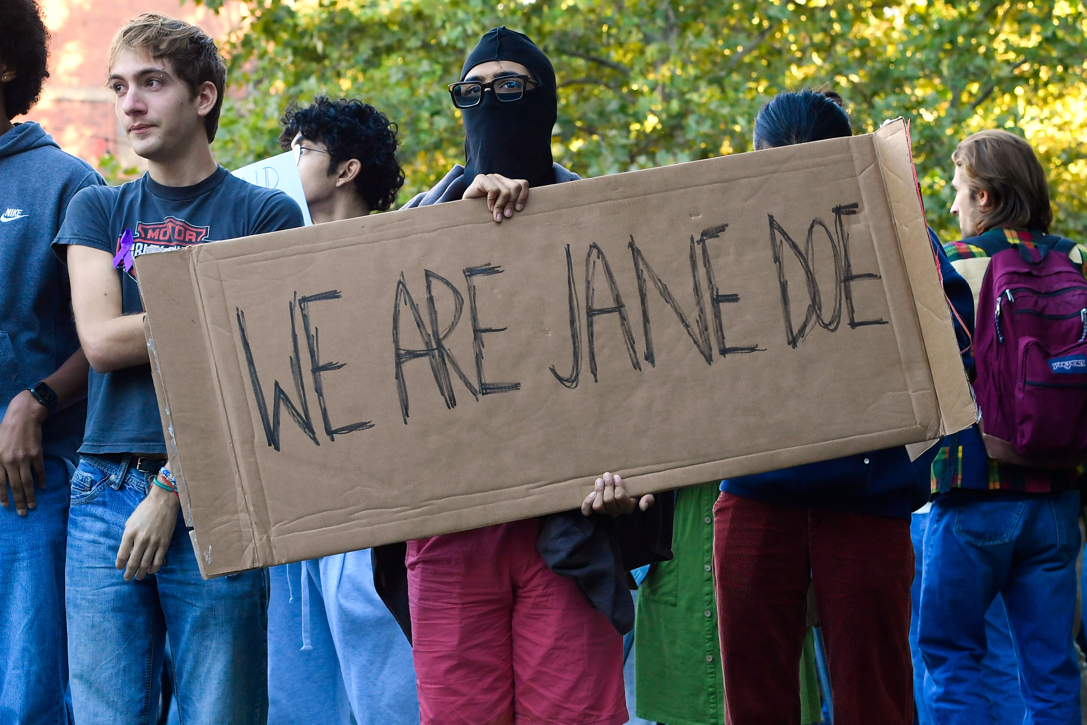Screenshot of online 'Jane Doe' profiles
