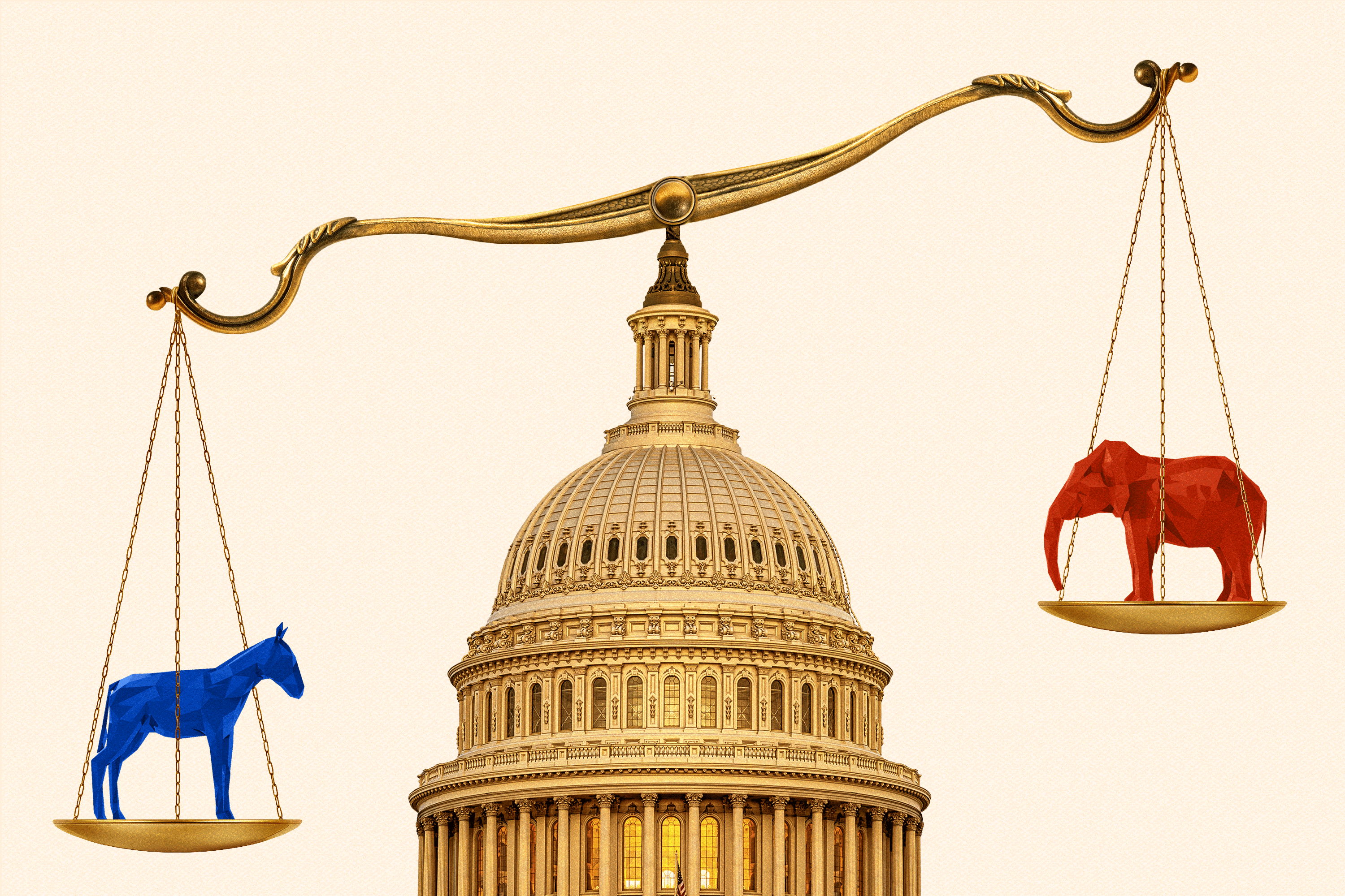What needs to happen for Democrats or Republicans to win control of the House