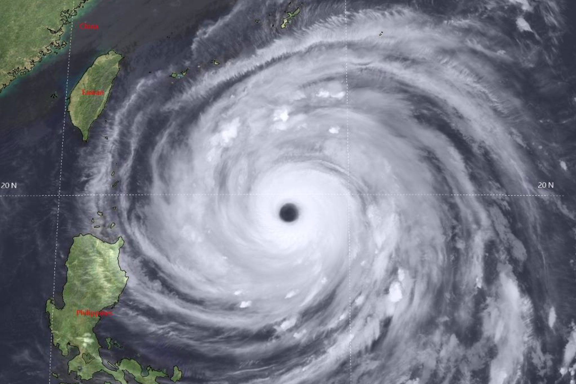 Super Typhoon Champi intensifies into one of the year's most powerful storms