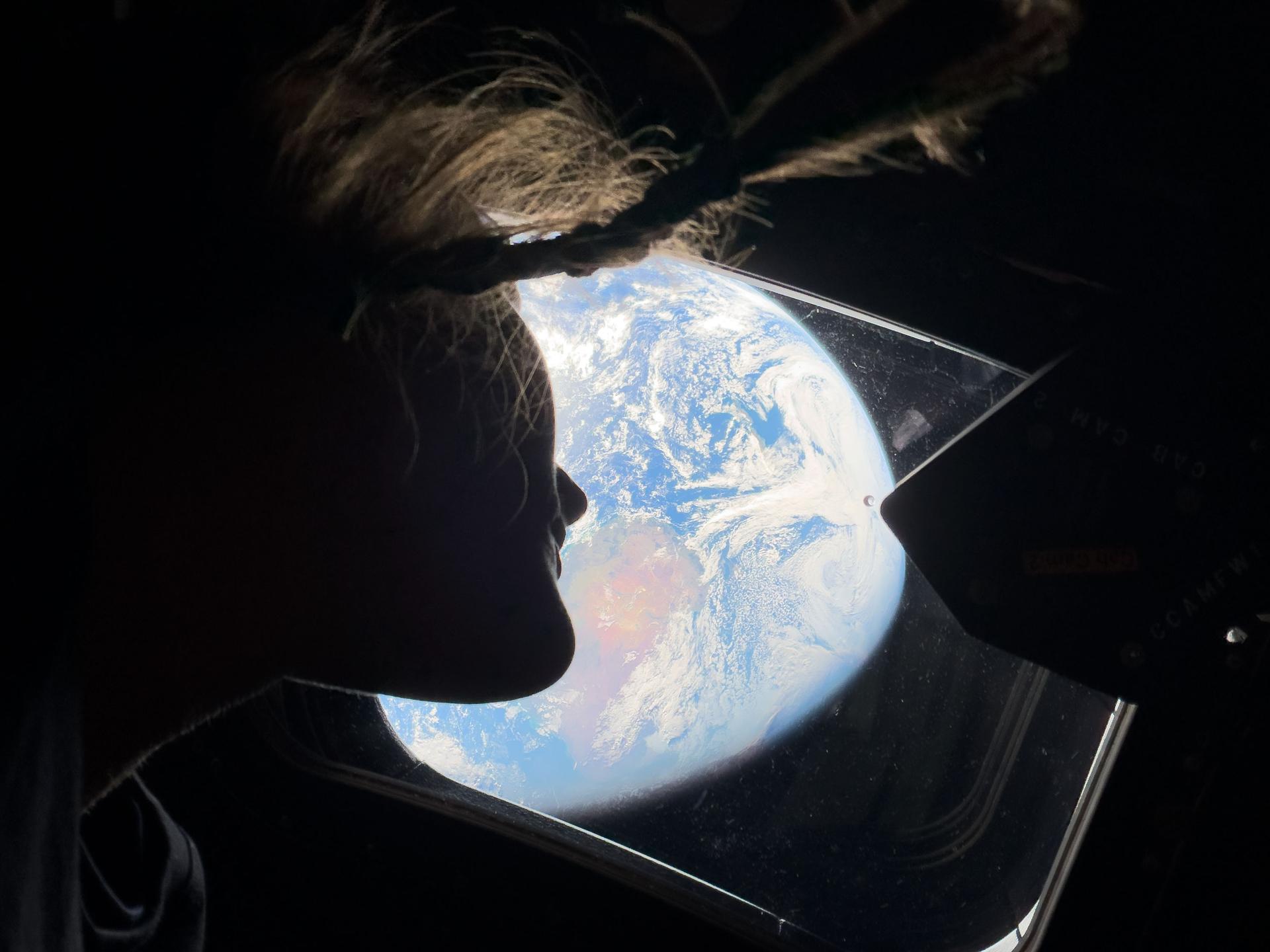 NASA shares breathtaking images of Artemis II astronauts taking in the view from Orion's windows