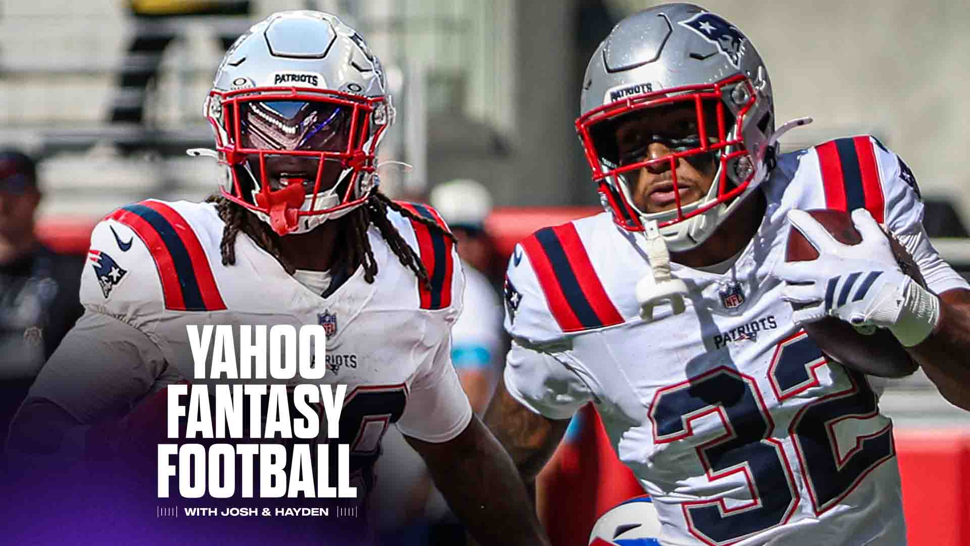 Neither TreVeyon Henderson nor Rhamondre Stevenson are fantasy must-starts