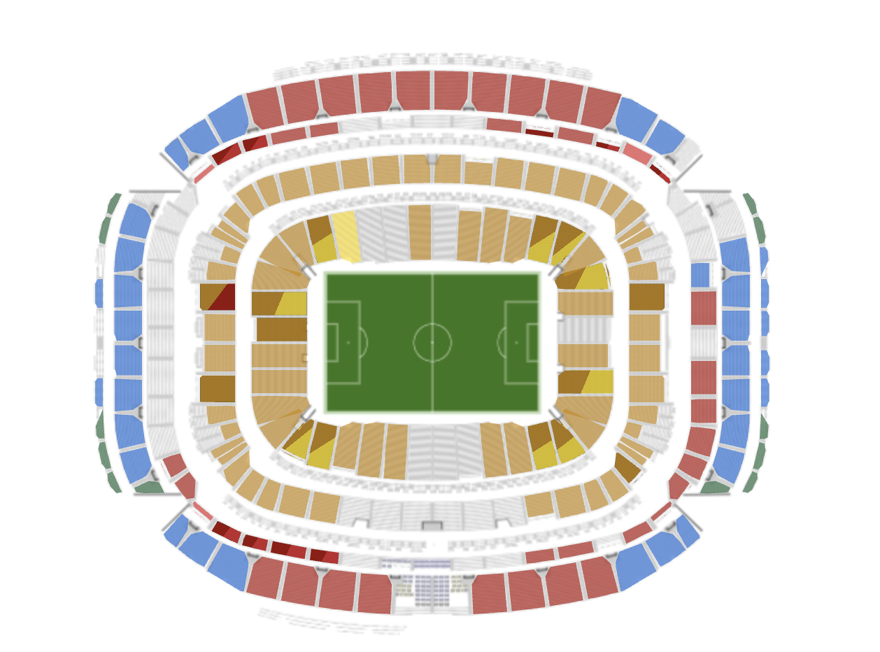 Germany vs. Curacao: Colored sections still have availability (FIFA)