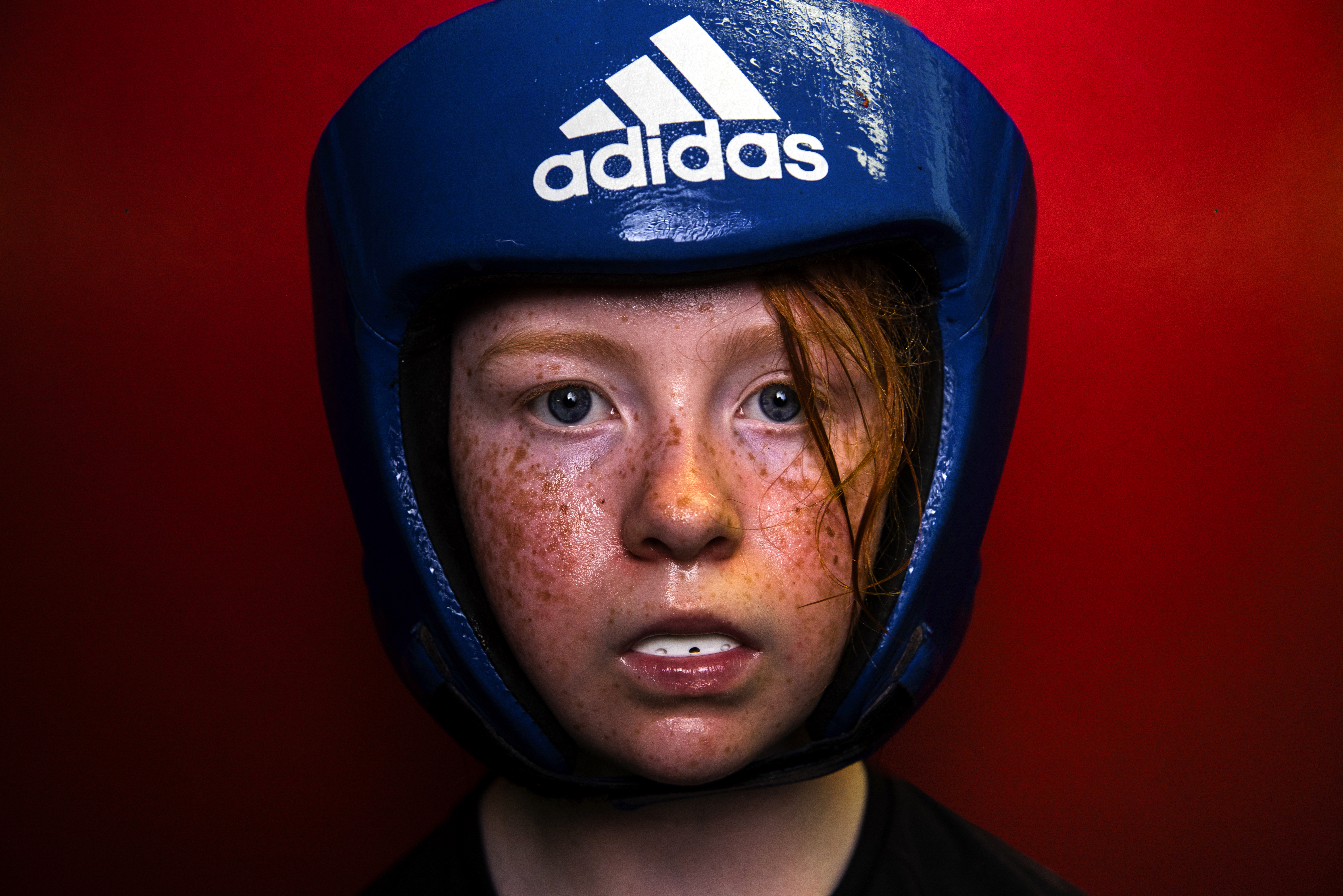 Lola, age 12; Donore Boxing Club; Dublin, Ireland. (Jackson Morrow, Uncrowned)