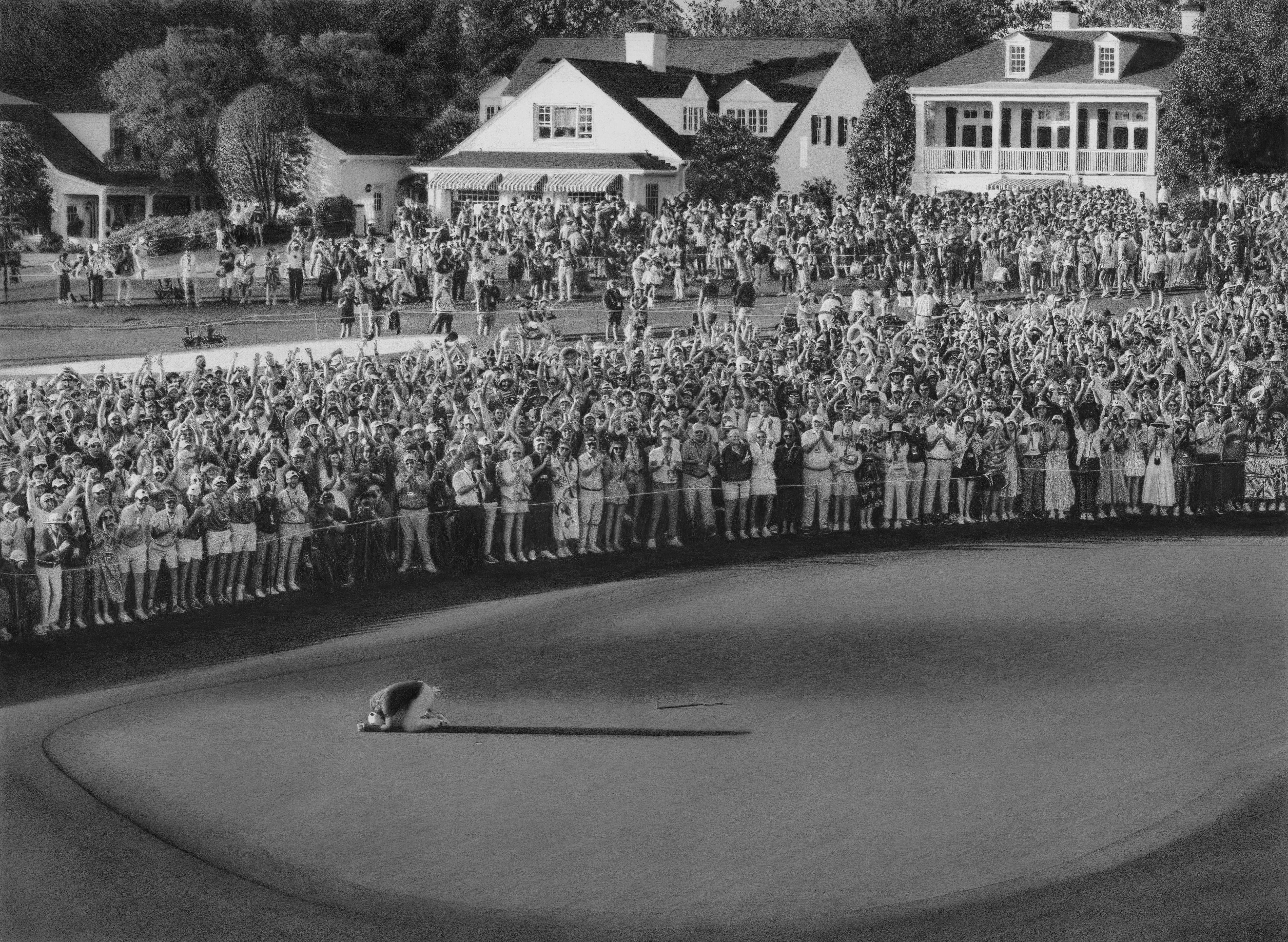 Keegan Hall spent six months on this drawing, commissioned by Rory McIlroy.