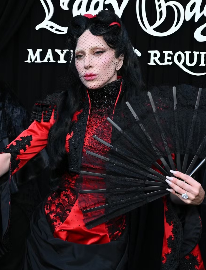 lady gaga alexander mcqueen dress Lady Gaga Put on an Alexander McQueen History Lesson at the 2026 Grammys