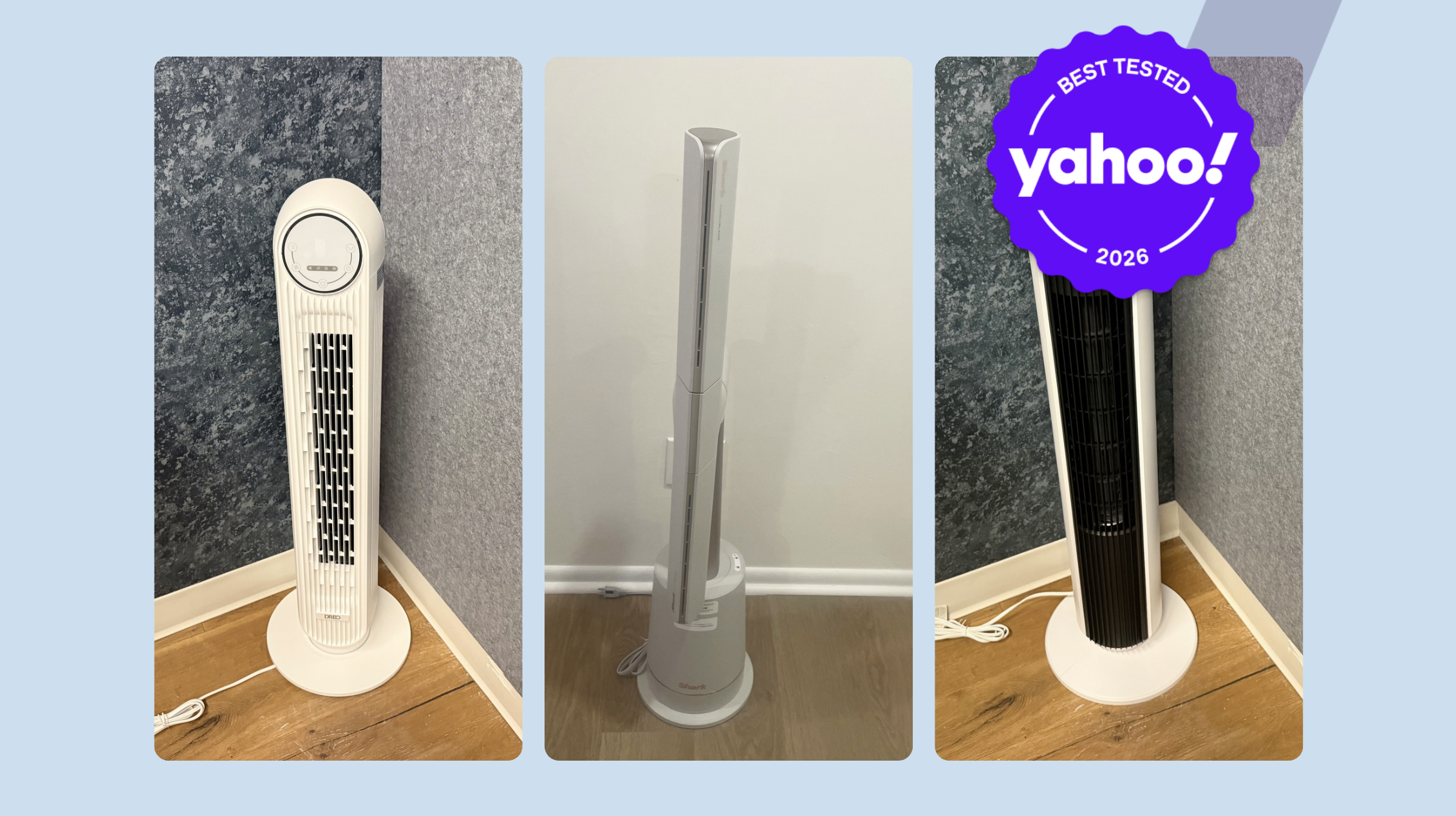 Dyson tower fan features without remote comparison chart