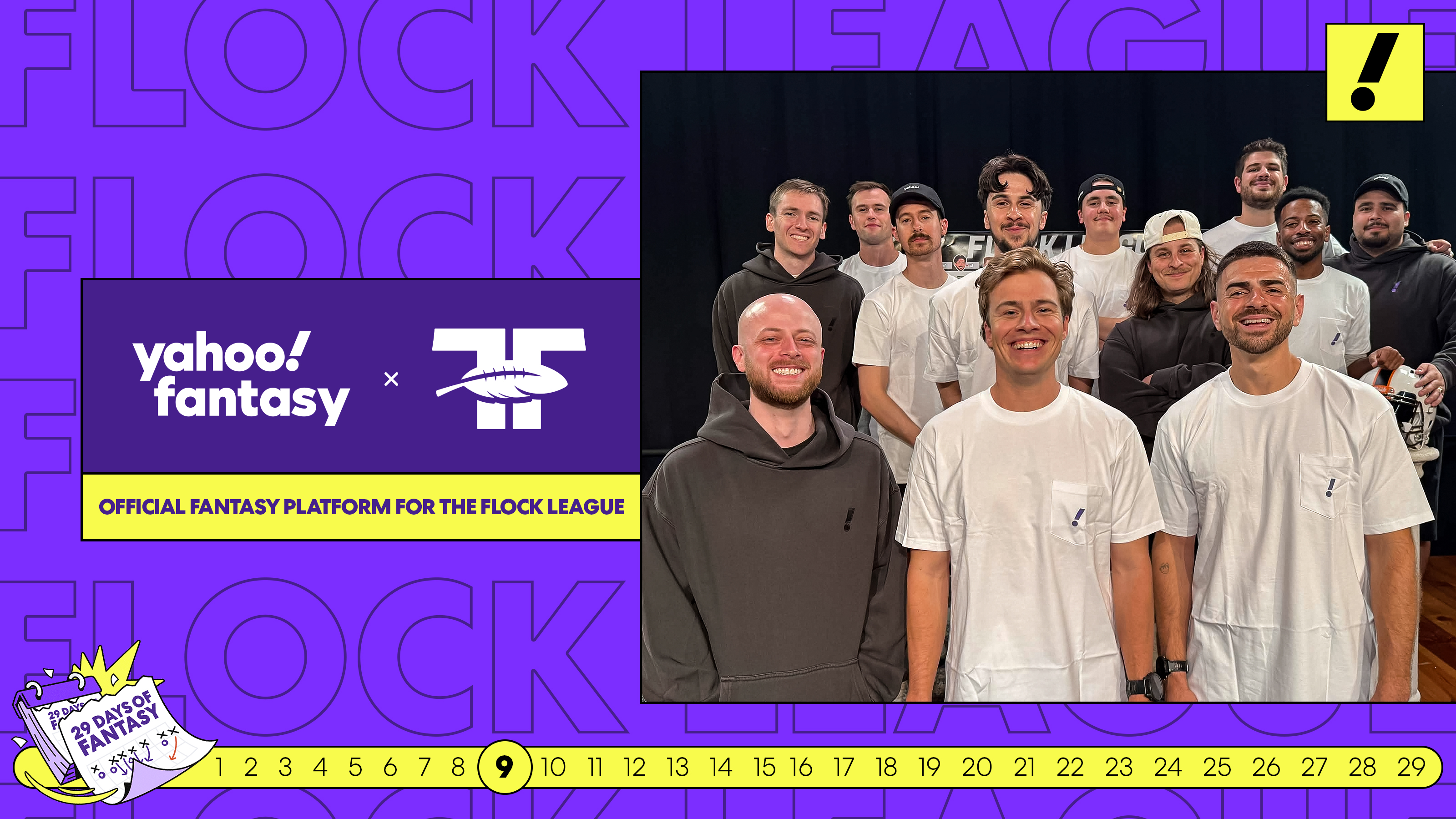 Yahoo Fantasy partners with The Flock League for the 2026 season