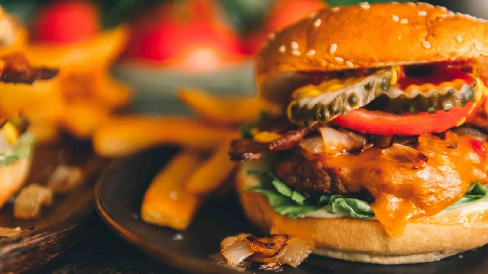 Smoked Burgers with Caramelized Onions