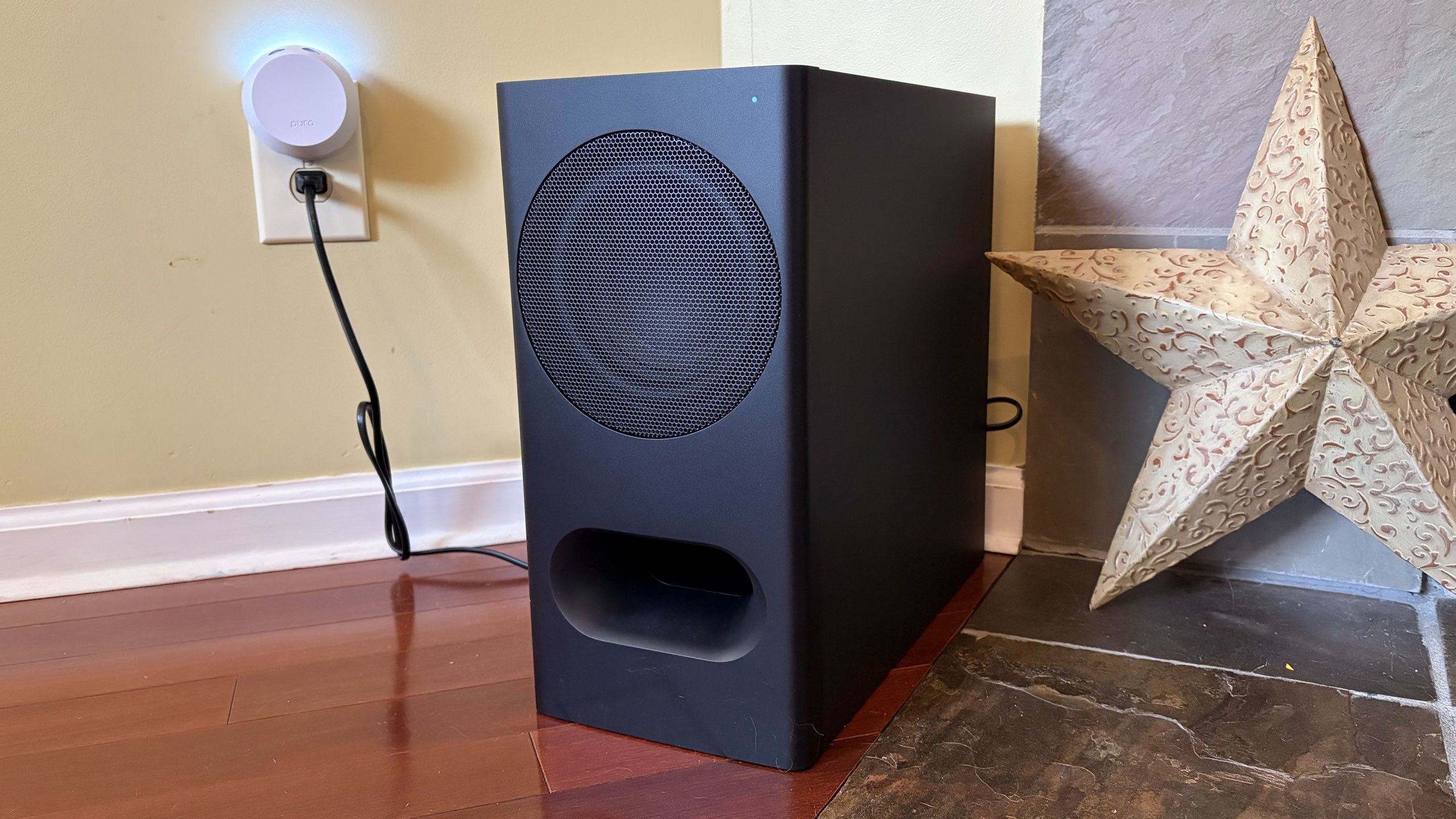 The Bravia Theater Bar 5's included subwoofer