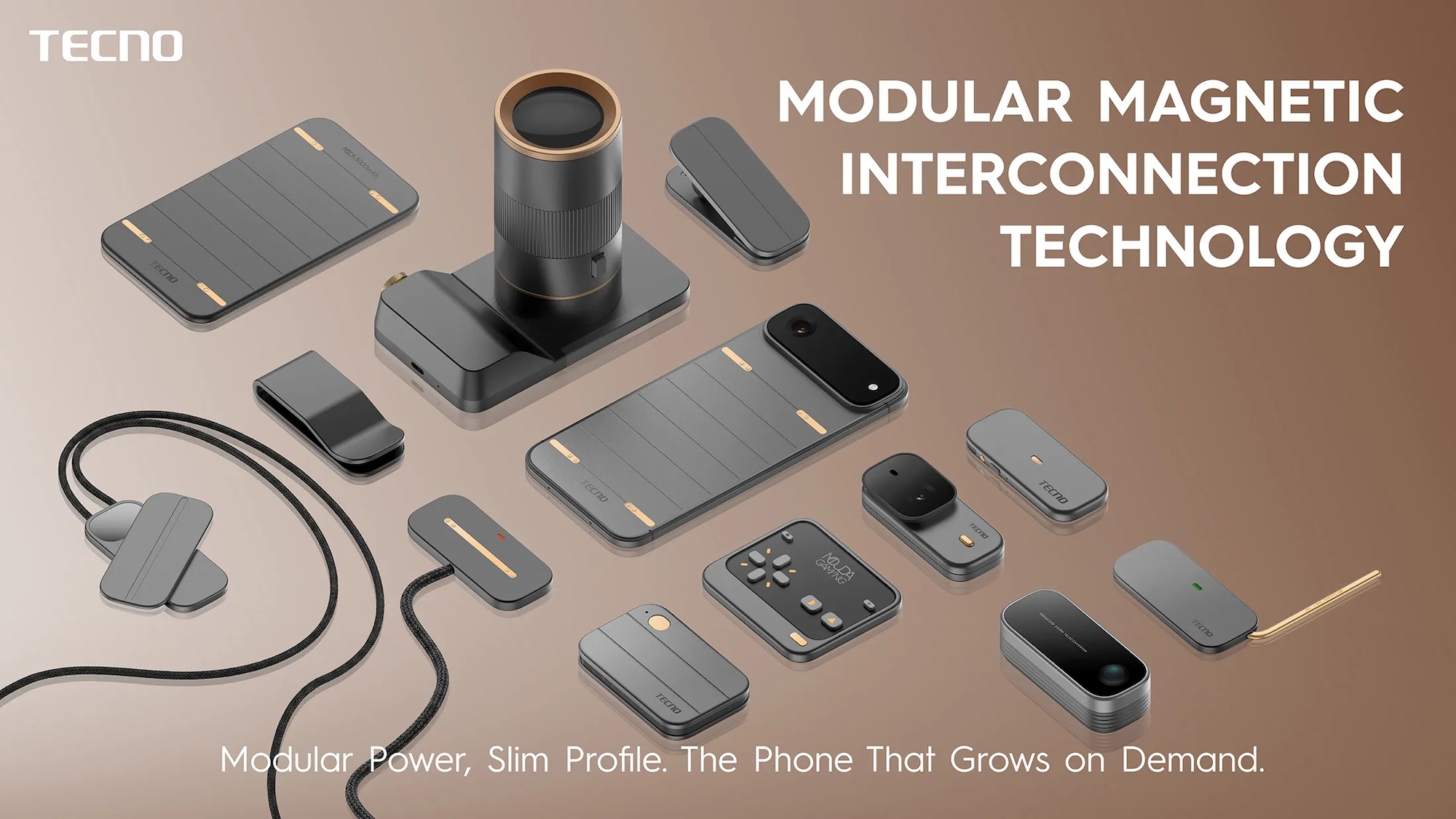 Tecno's Modular Phone Concept