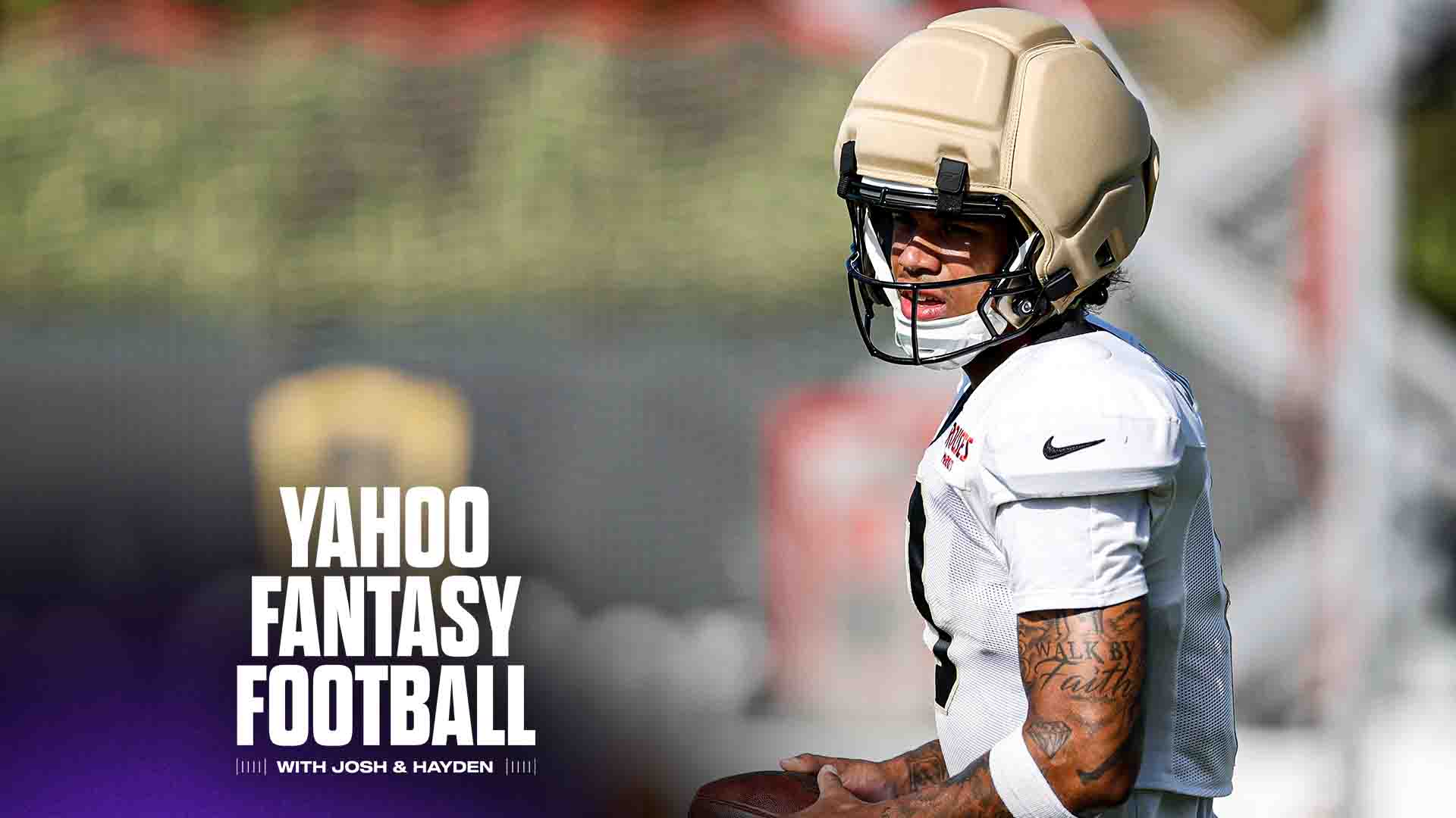 Jordyn Tyson is a risky fantasy stash with massive upside