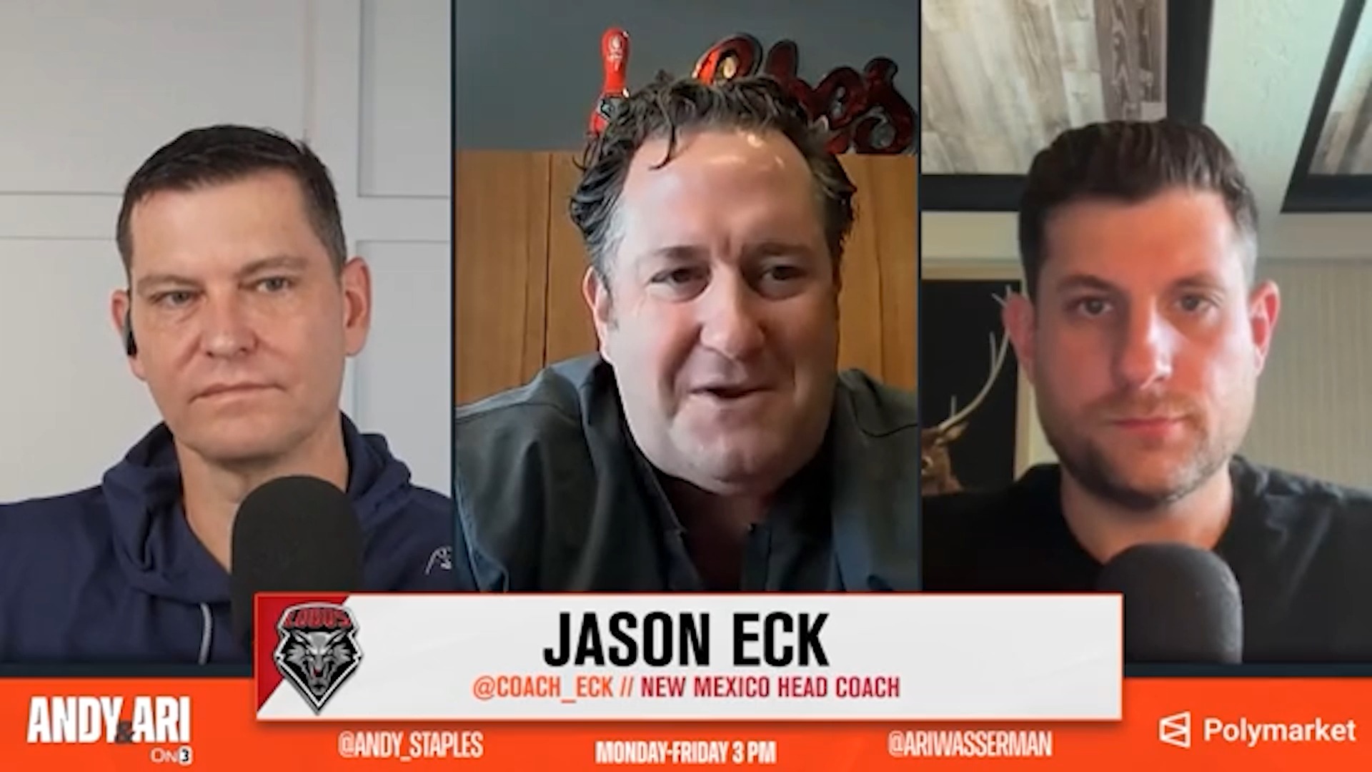 New Mexico HC Jason Eck joins Andy & Ari image