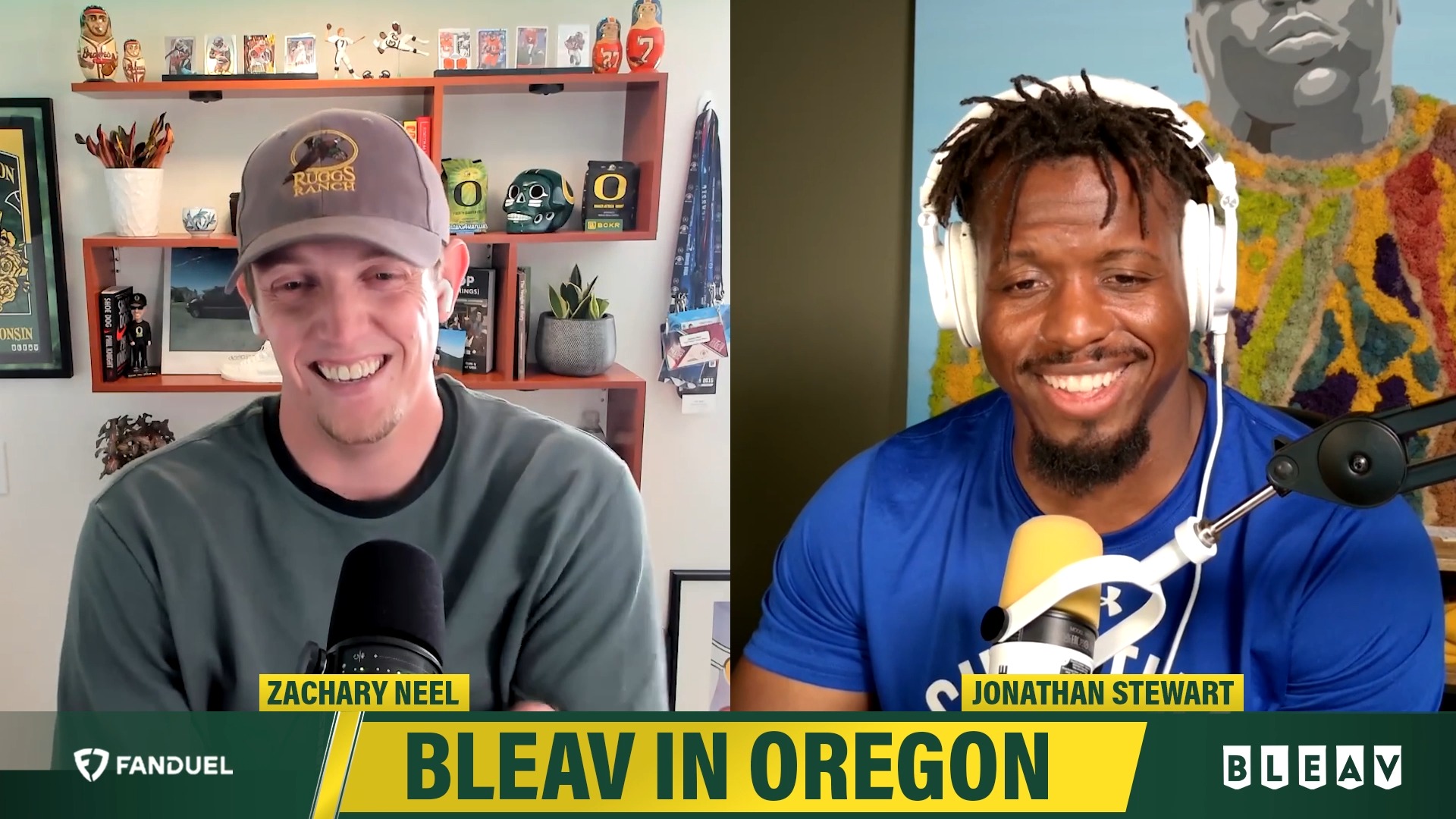 Jonathan Stewart: Oregon fans saying 'natty or bust' need to shut up