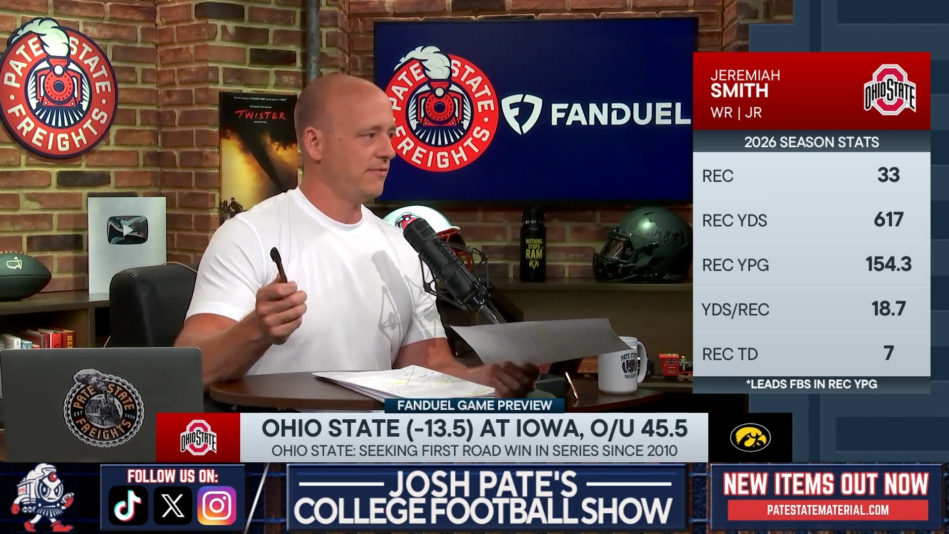 Ohio State-Iowa preview: 'Something has to give' between Jeremiah Smith, Hawkeyes pass defense