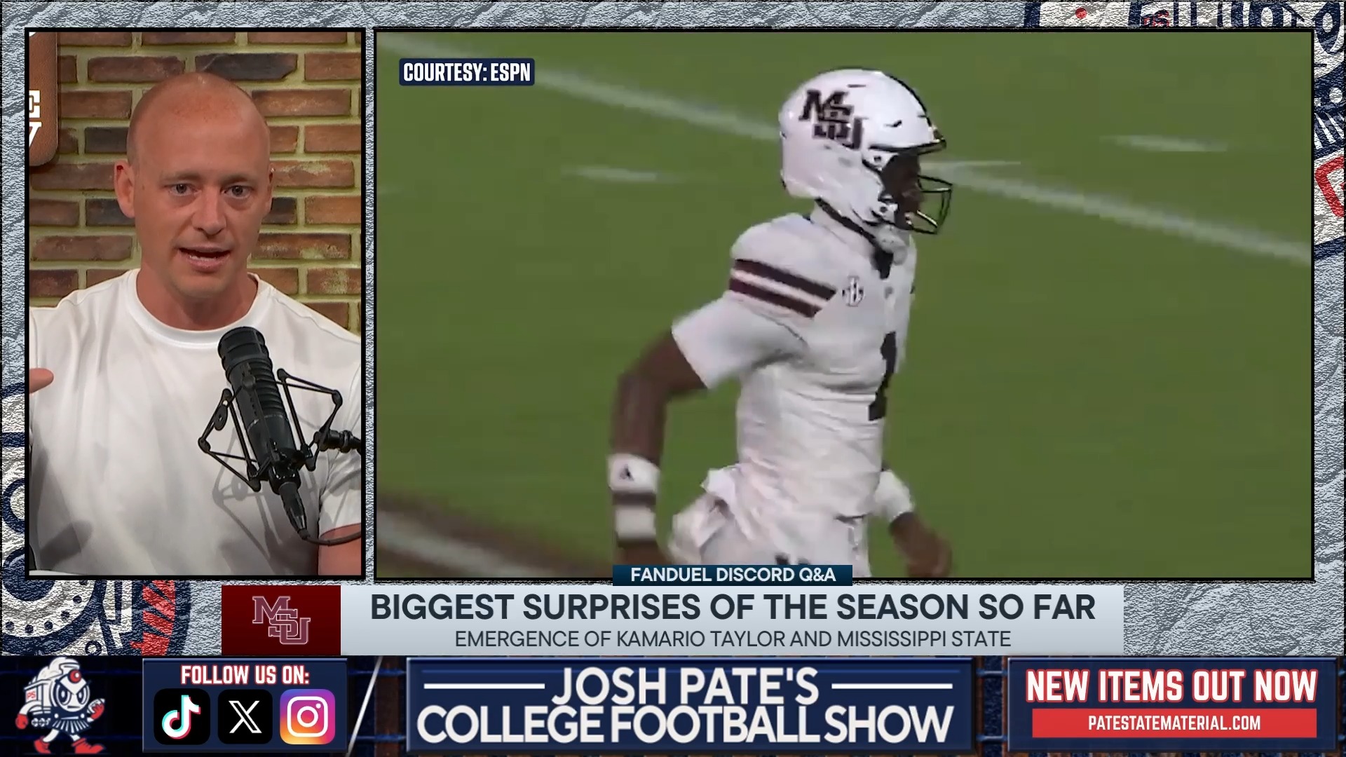 Could Kamario Taylor take the Heisman lead with a win over Alabama?