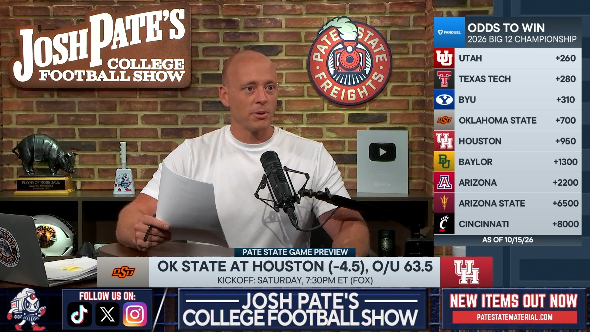Oklahoma State-Houston preview: Is the winner a Big 12 sleeper?