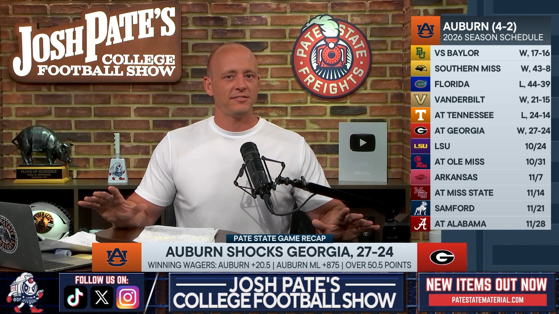 What beating Georgia does for Alex Golesh at Auburn